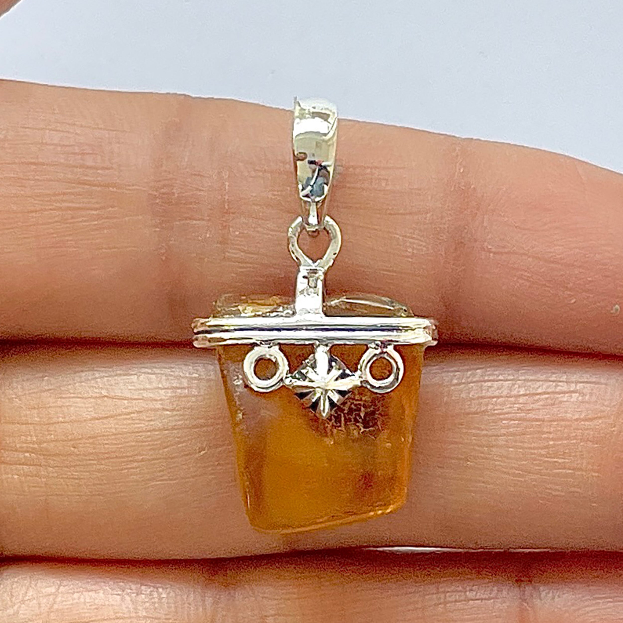 Amber Pendant-(AMB-1-38)