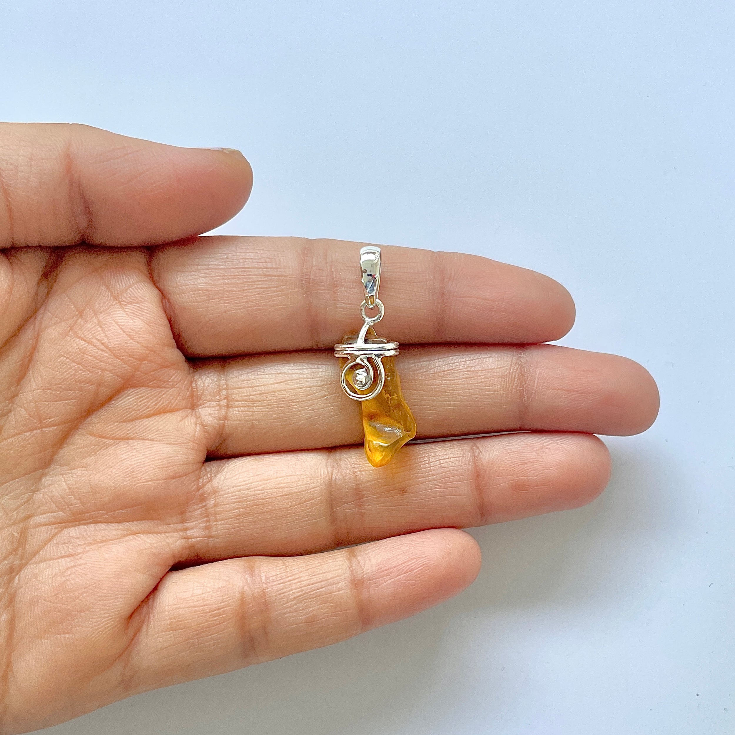 Amber Pendant-(AMB-1-41)