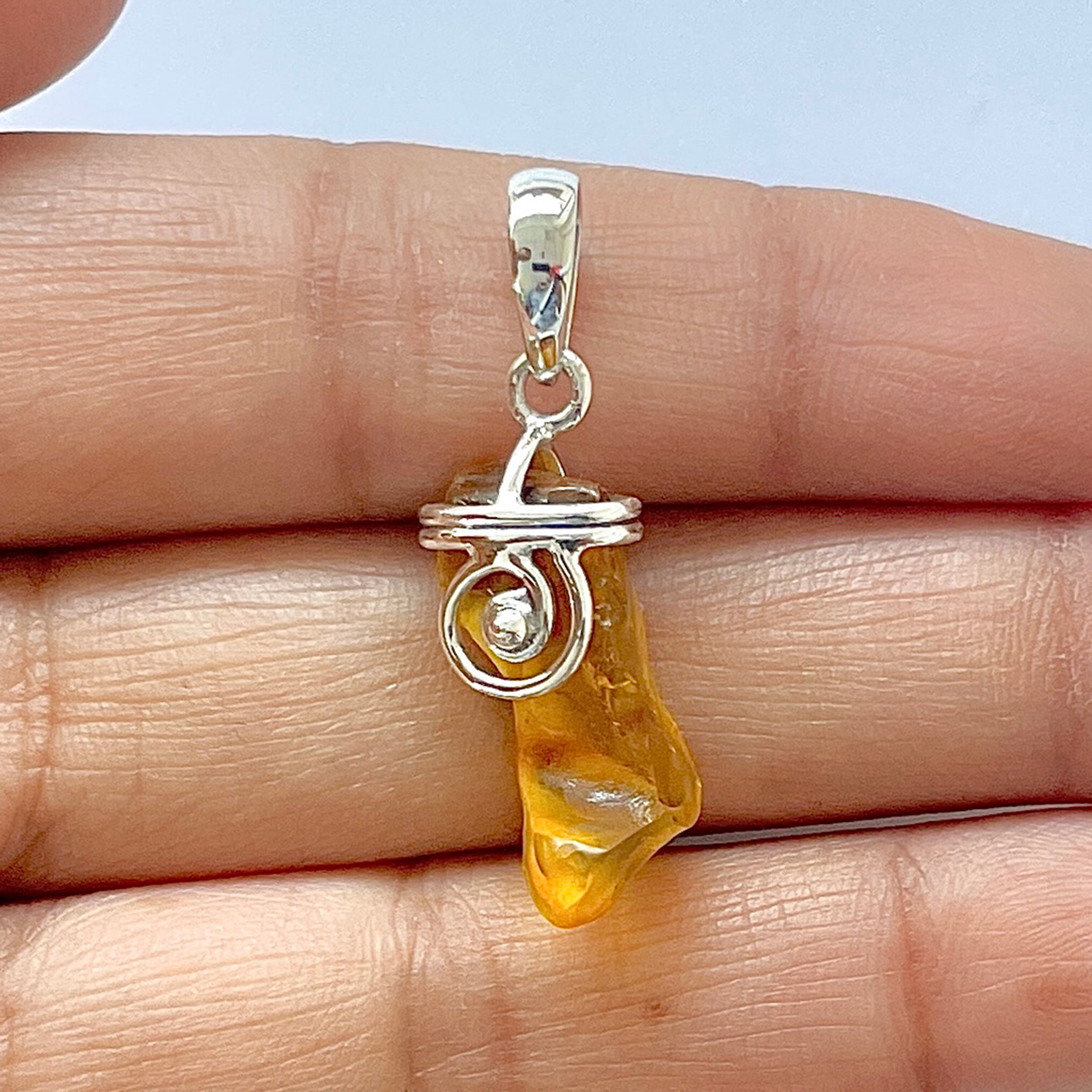 Amber Pendant-(AMB-1-41)