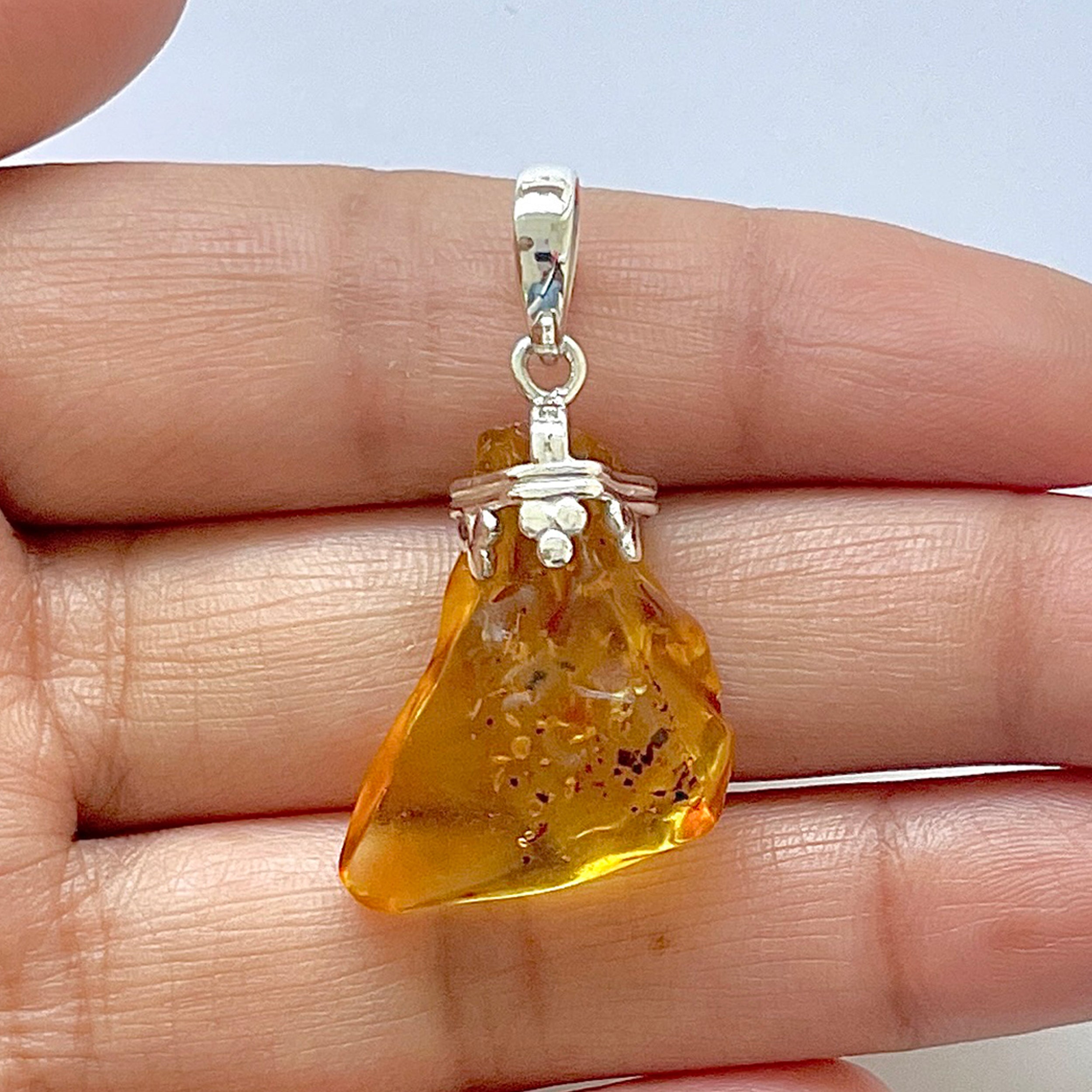 Amber Pendant-(AMB-1-46)