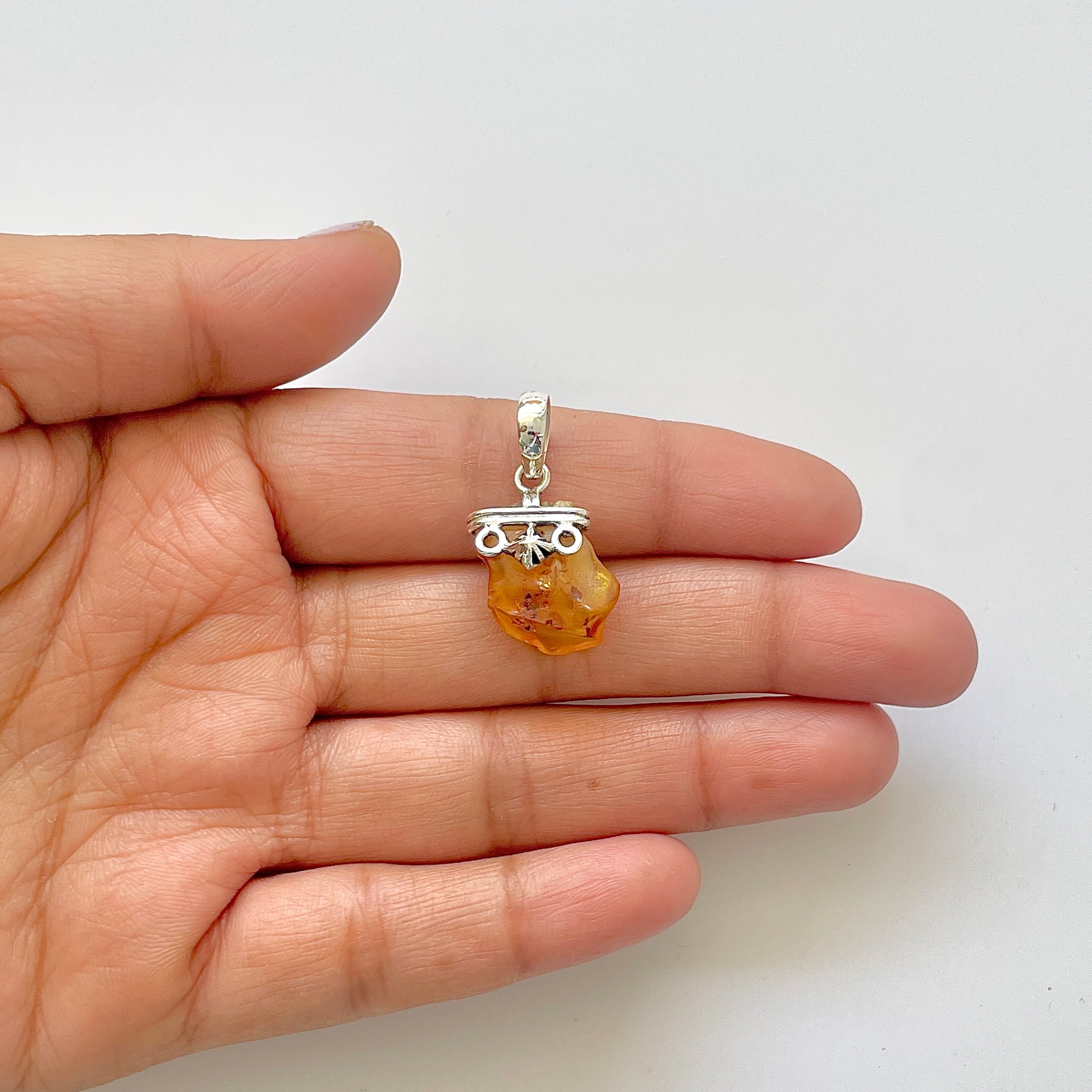 Amber Pendant-(AMB-1-5)