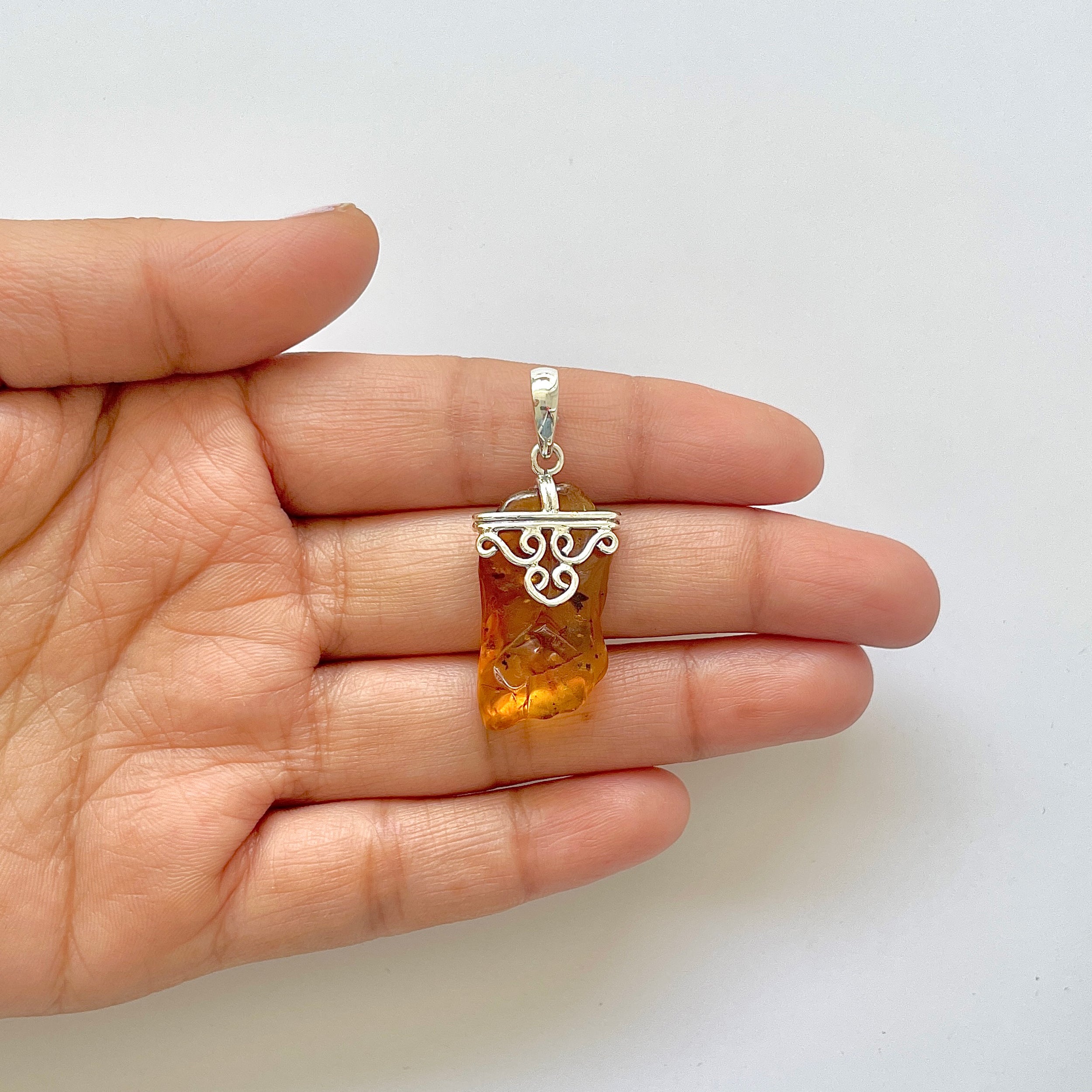 Amber Pendant-(AMB-1-50)