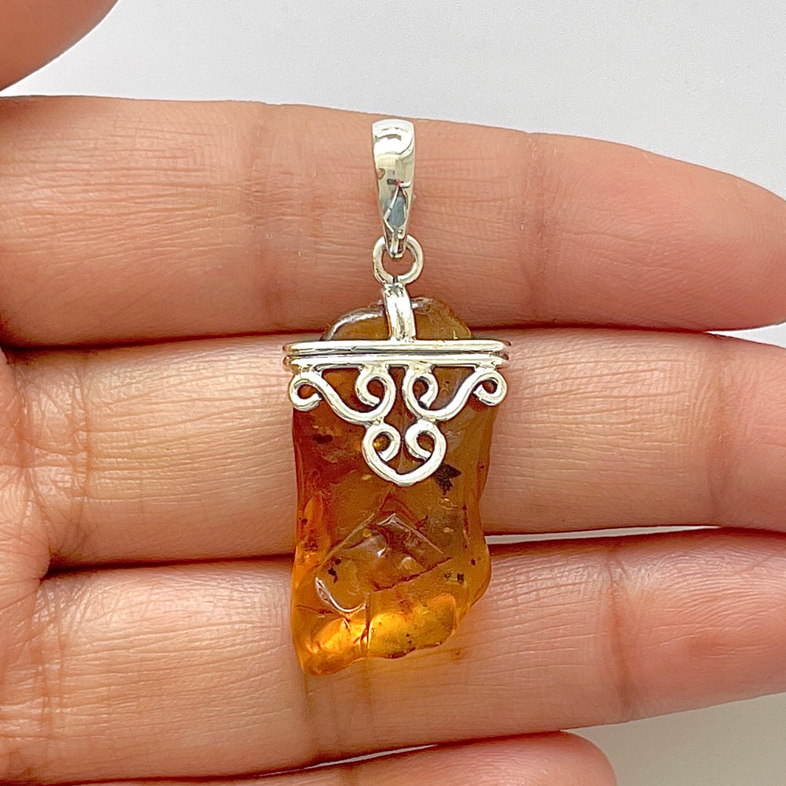 Amber Pendant-(AMB-1-50)
