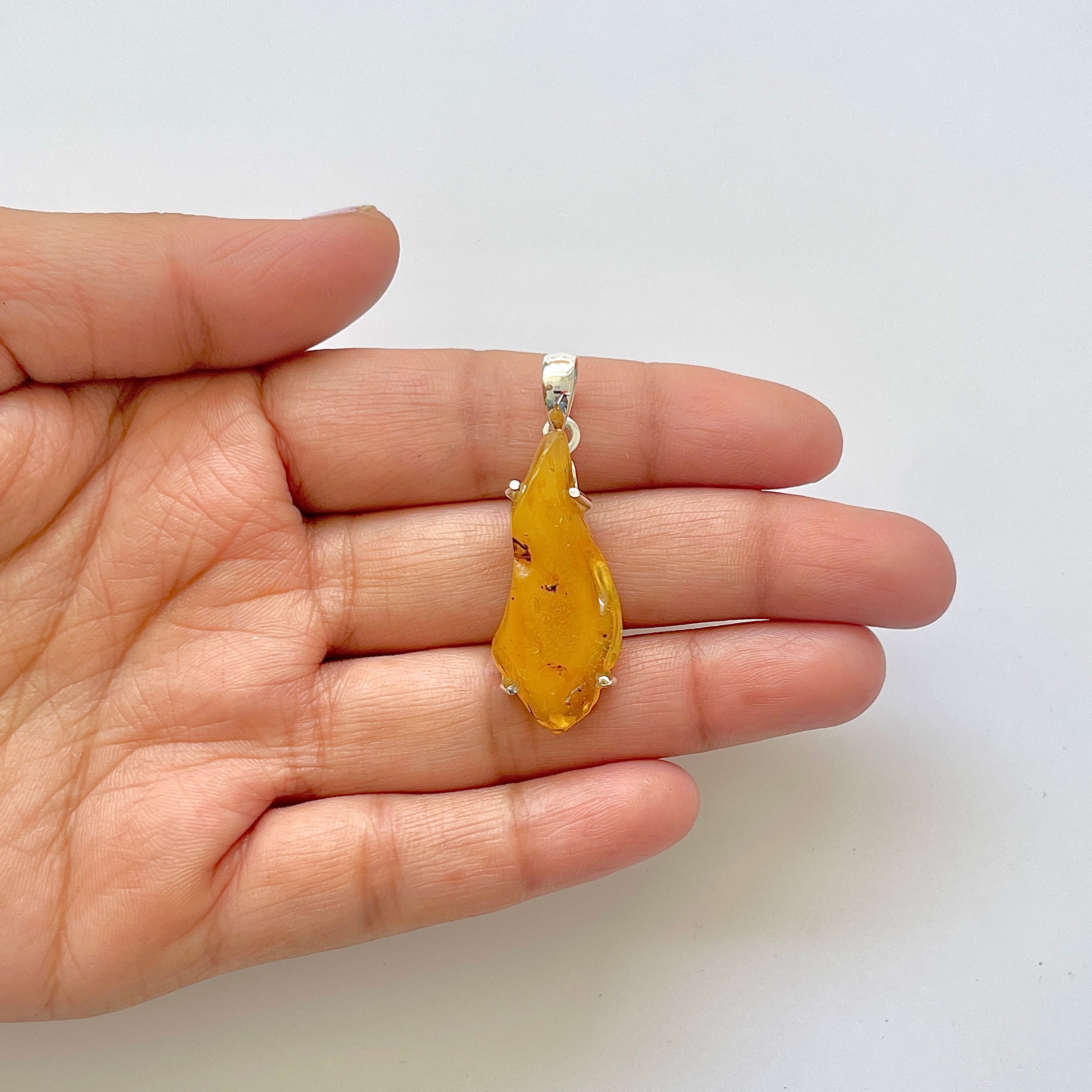 Amber Pendant-(AMB-1-51)