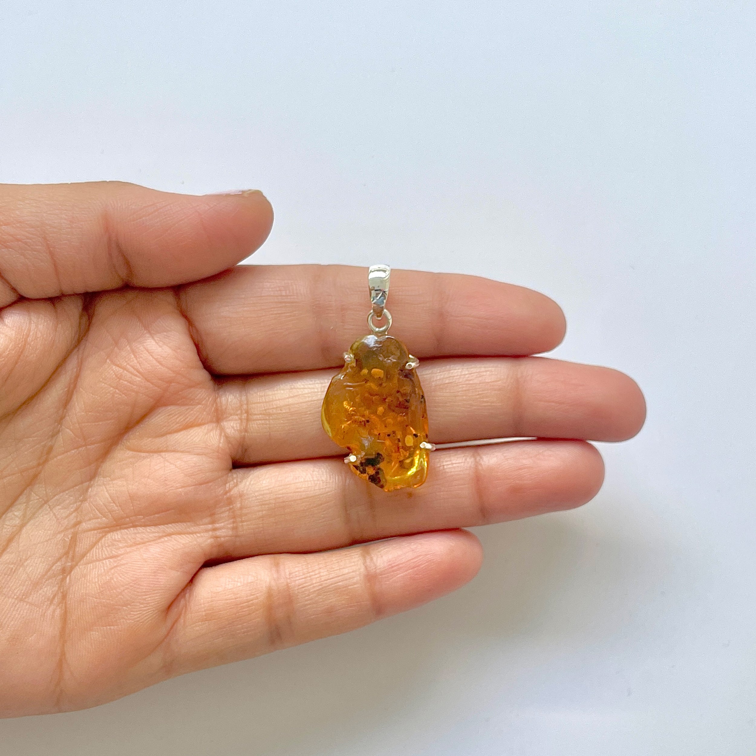 Amber Pendant-(AMB-1-53)