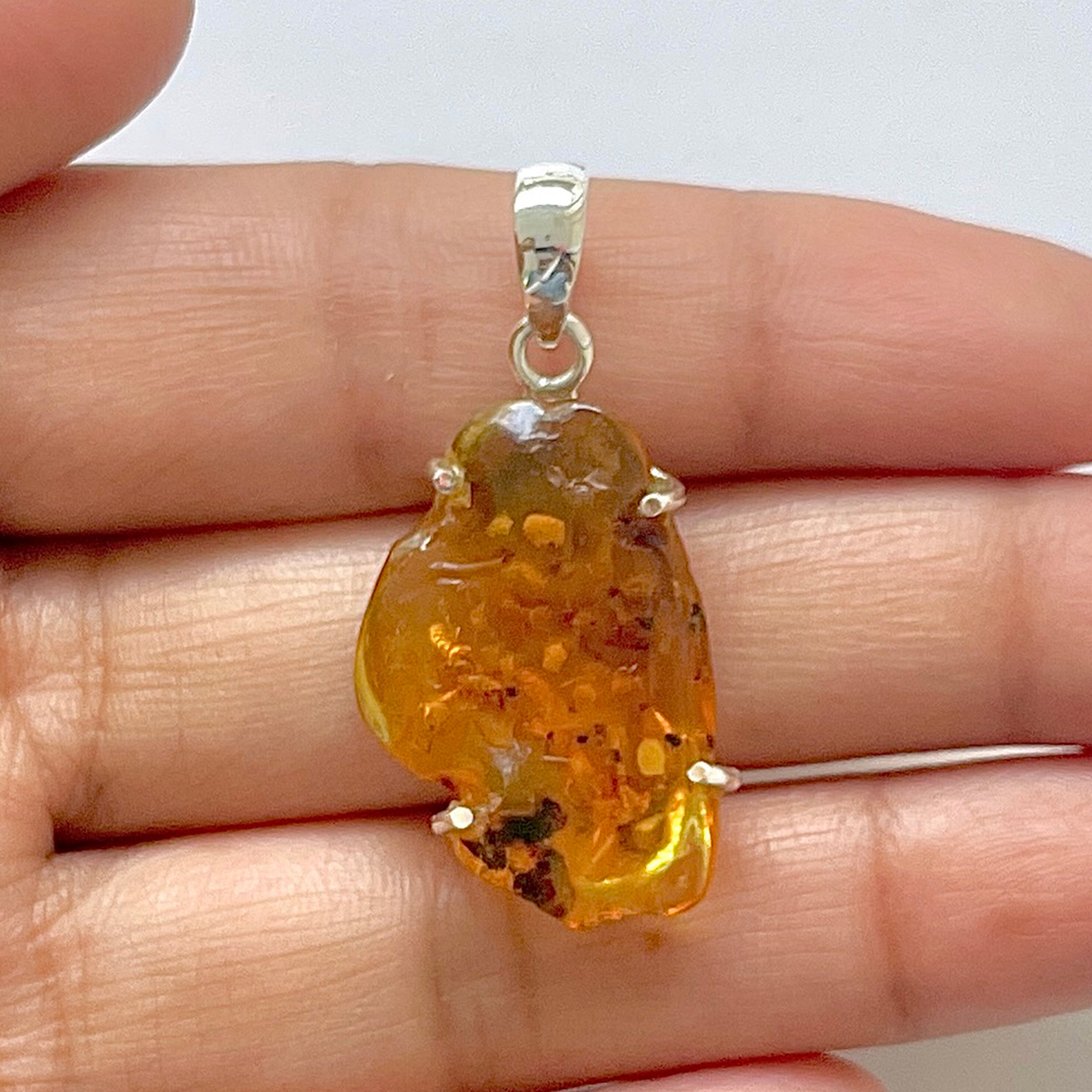 Amber Pendant-(AMB-1-53)