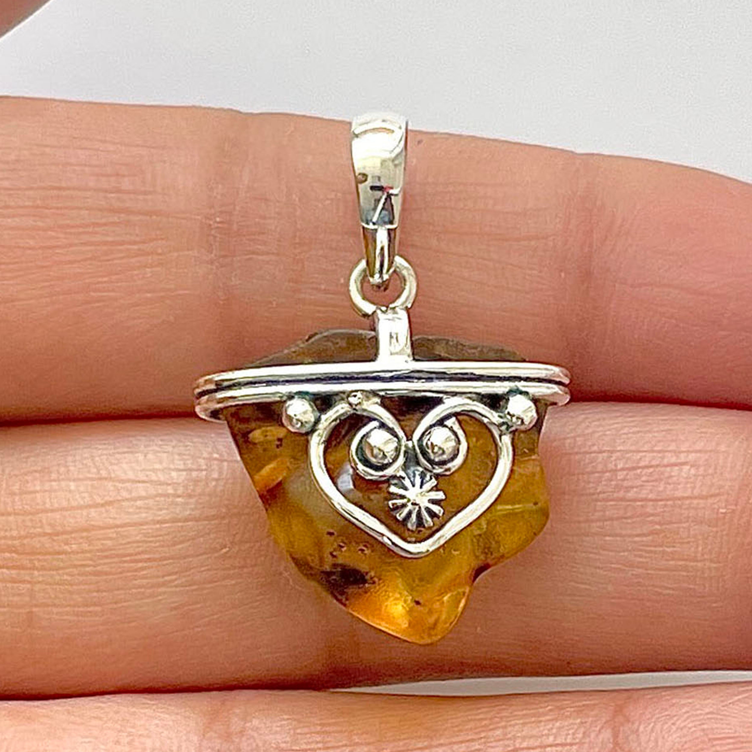 Amber Pendant-(AMB-1-71)