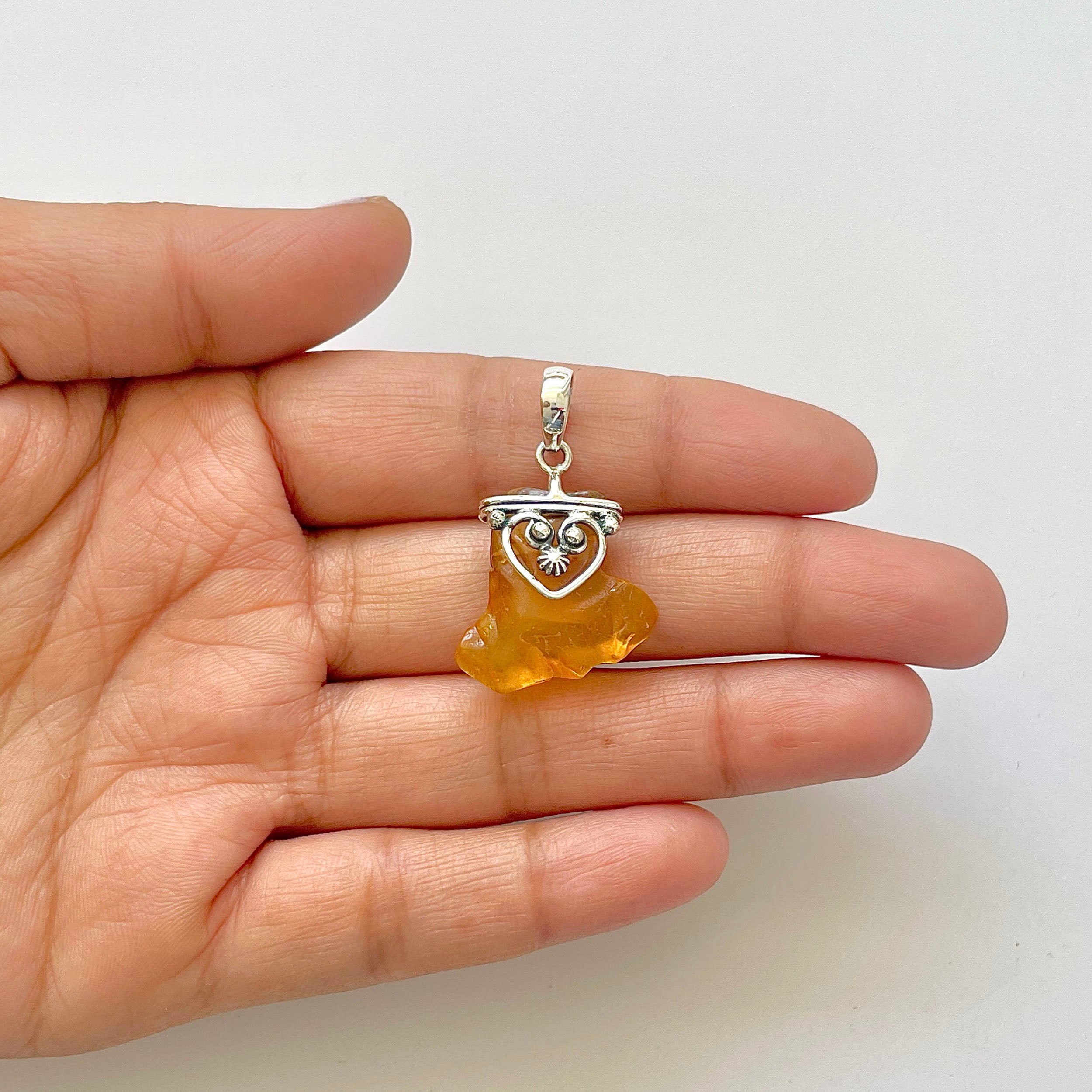Amber Pendant-(AMB-1-78)
