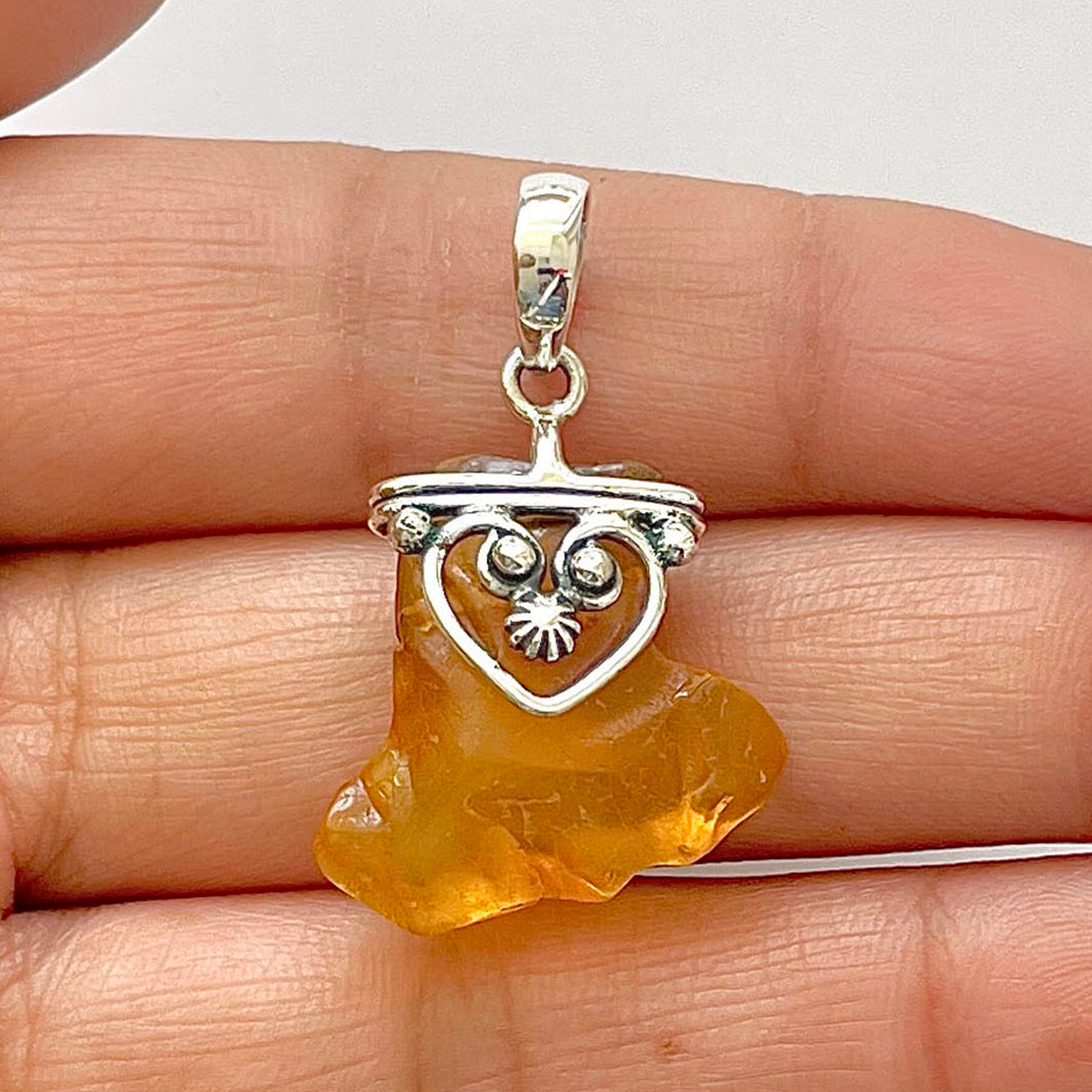 Amber Pendant-(AMB-1-78)