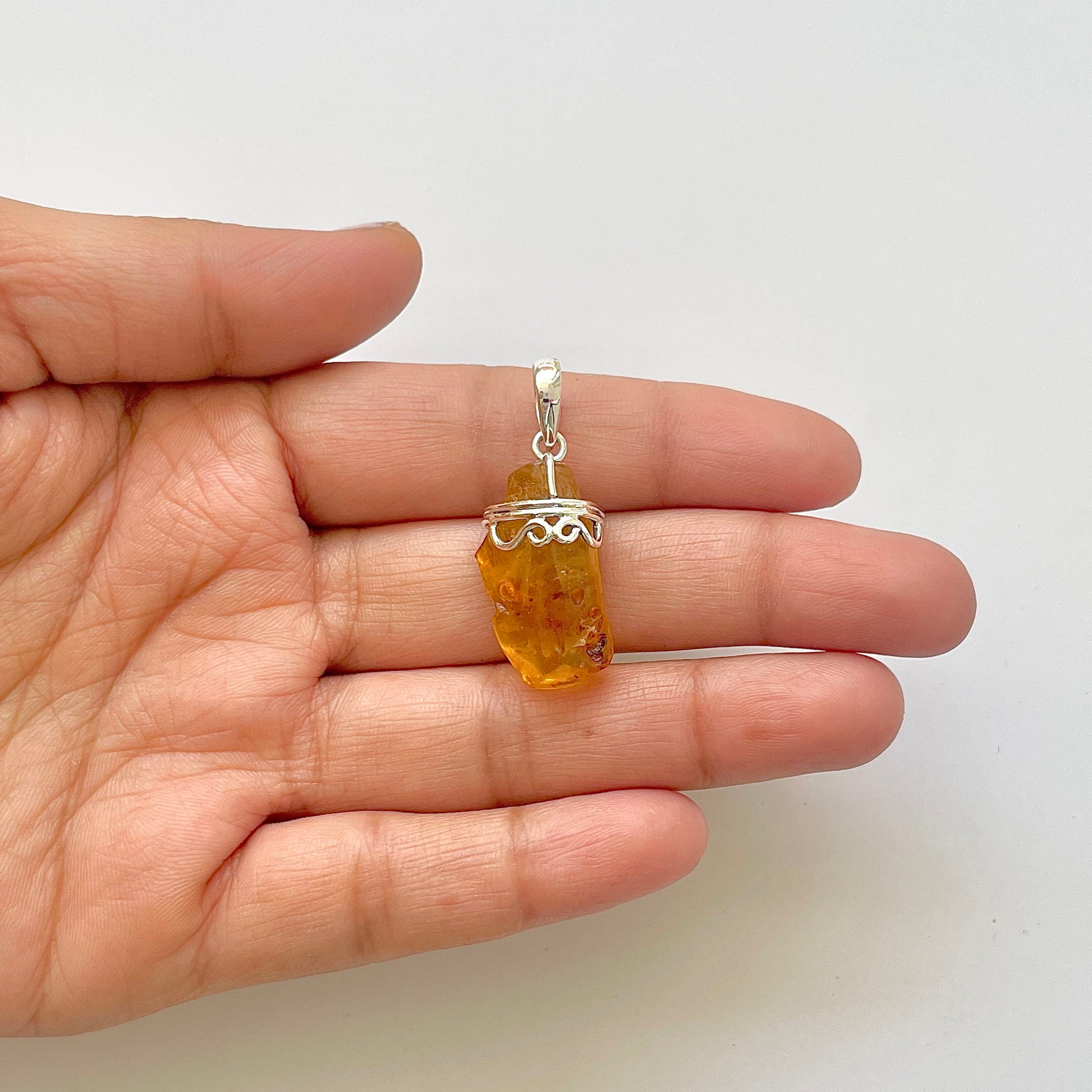 Amber Pendant-(AMB-1-83)