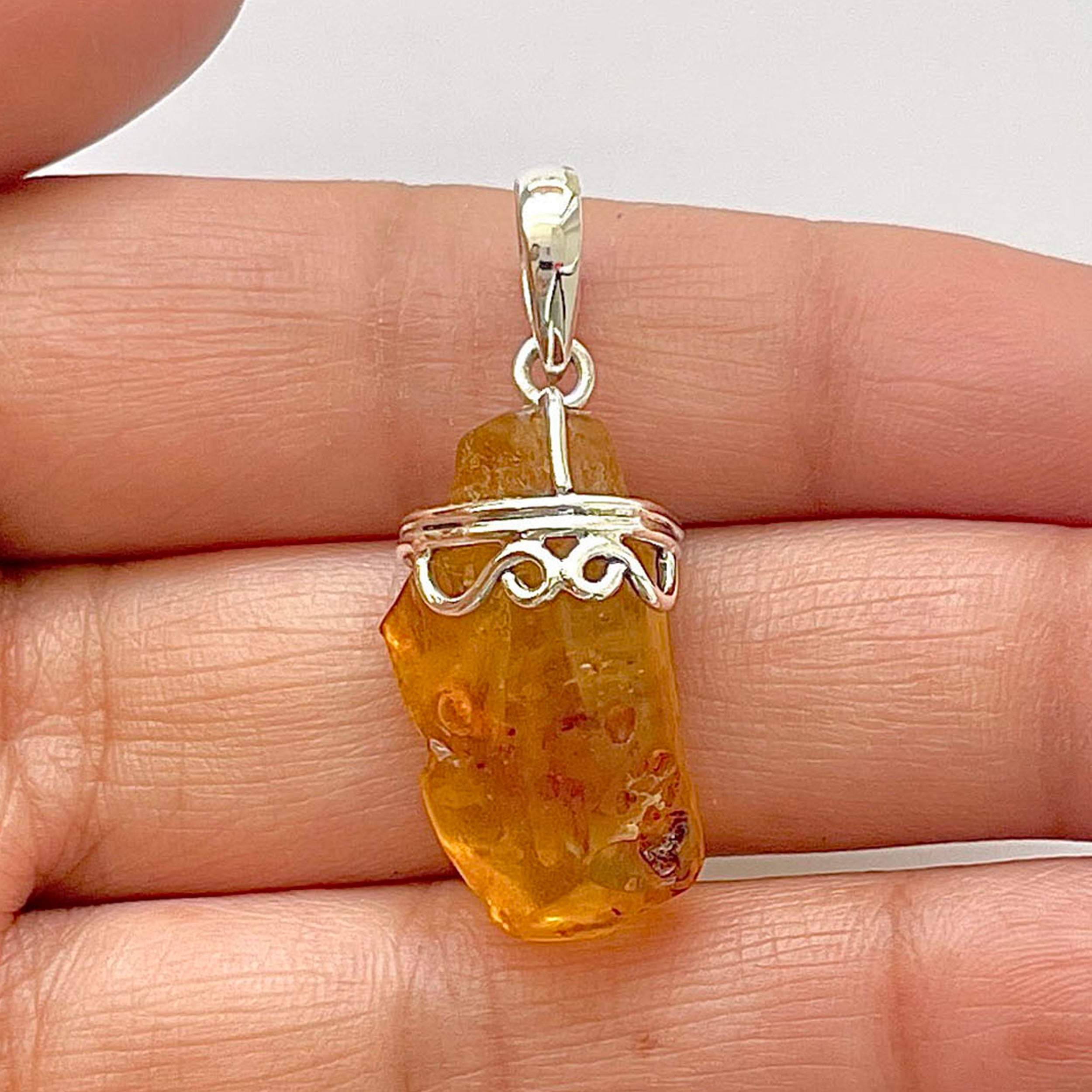 Amber Pendant-(AMB-1-83)