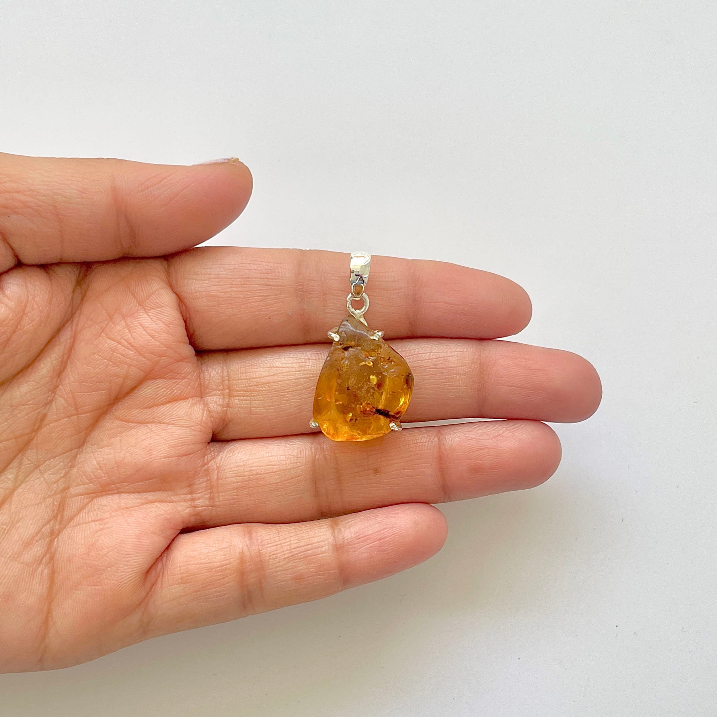 Amber Pendant-(AMB-1-91)