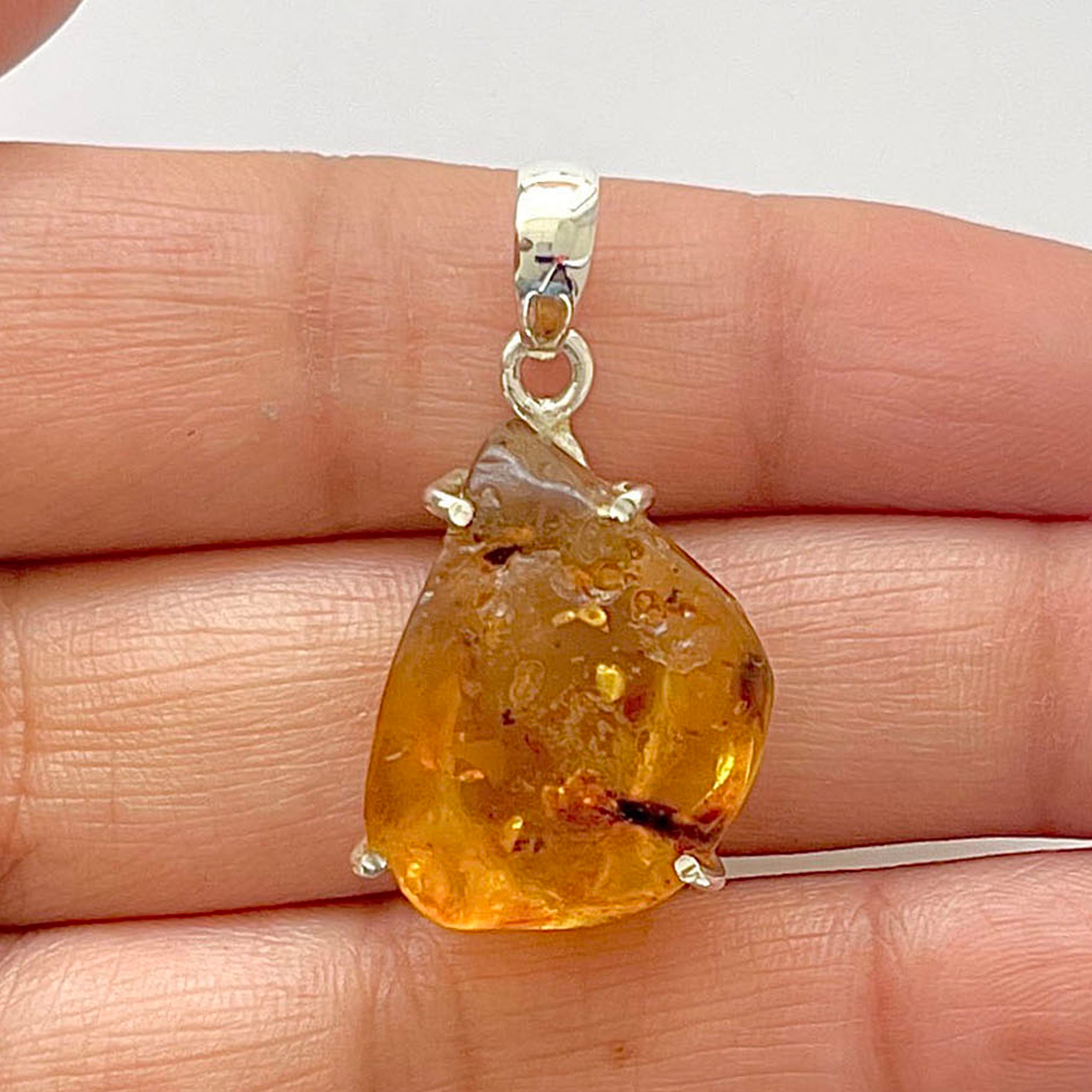 Amber Pendant-(AMB-1-91)
