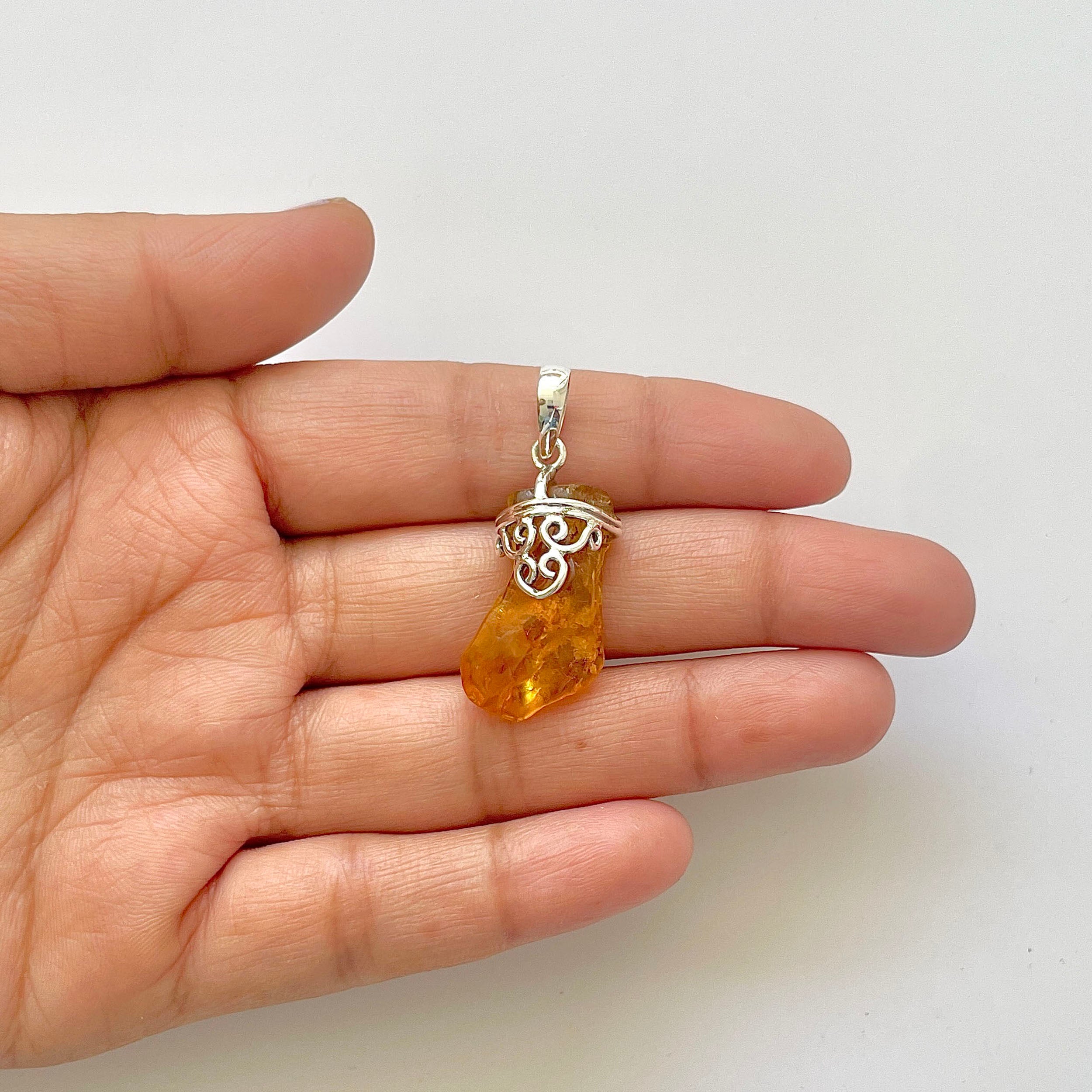 Amber Pendant-(AMB-1-98)
