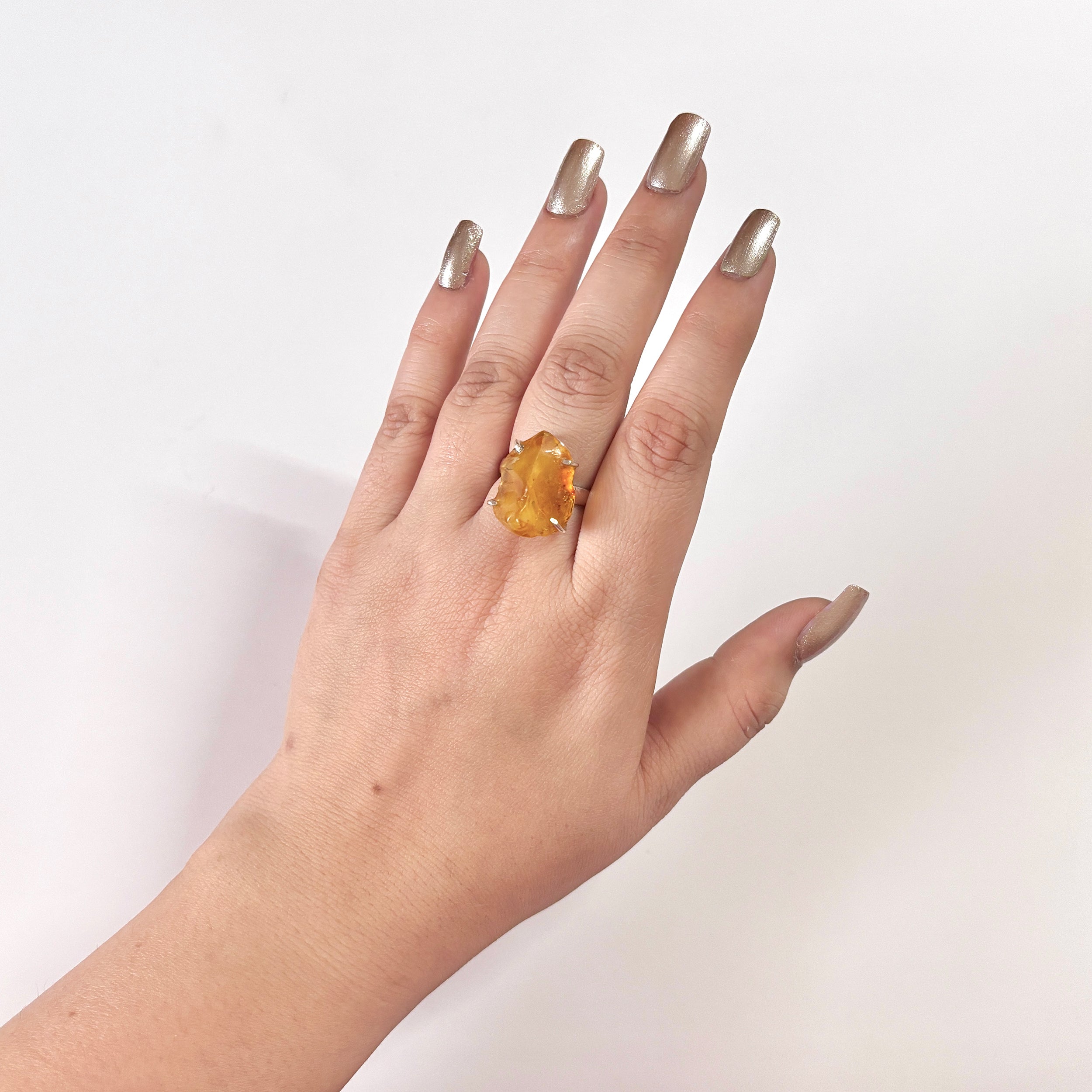 Amber Ring-(AMB-2-1)