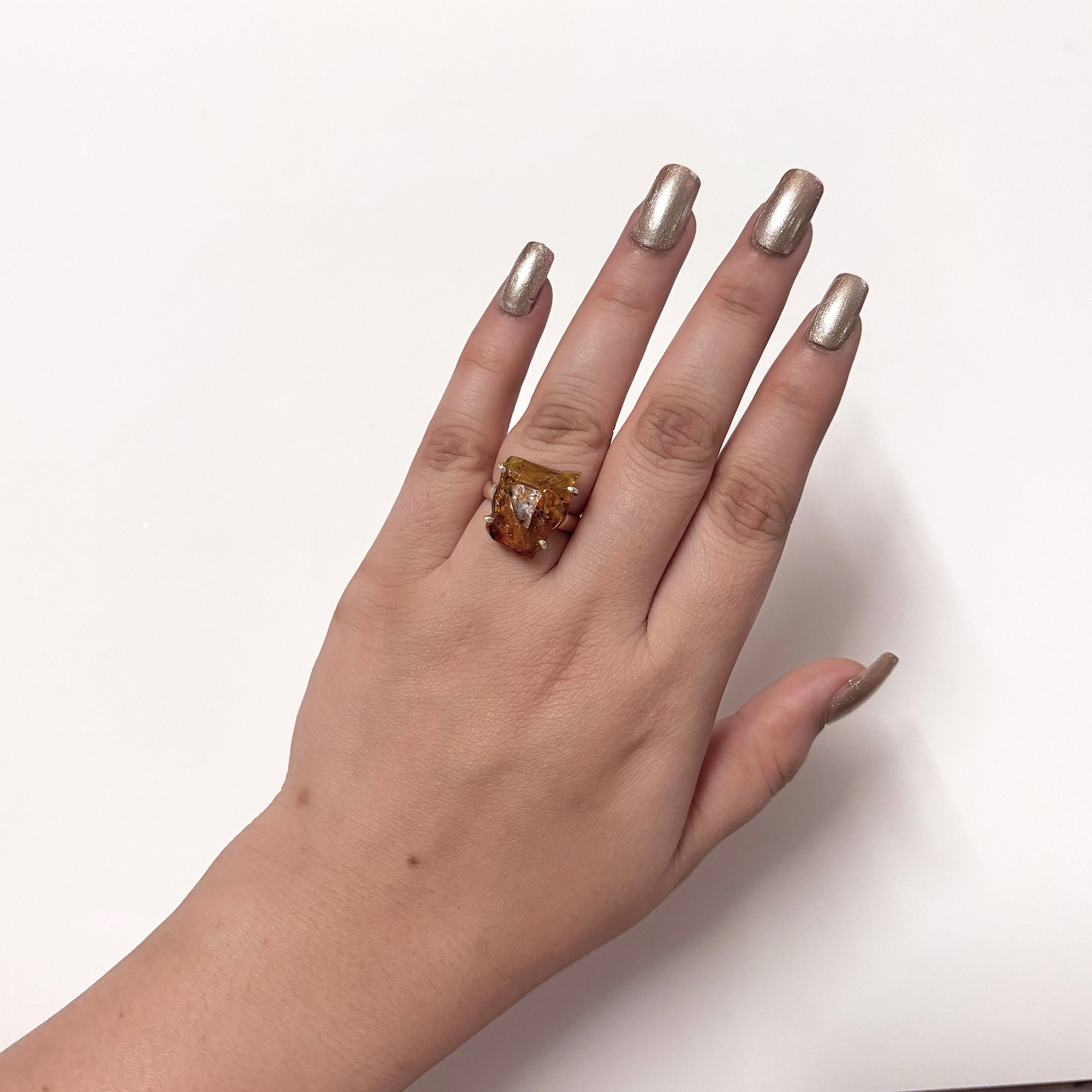 Amber Ring-(AMB-2-10)