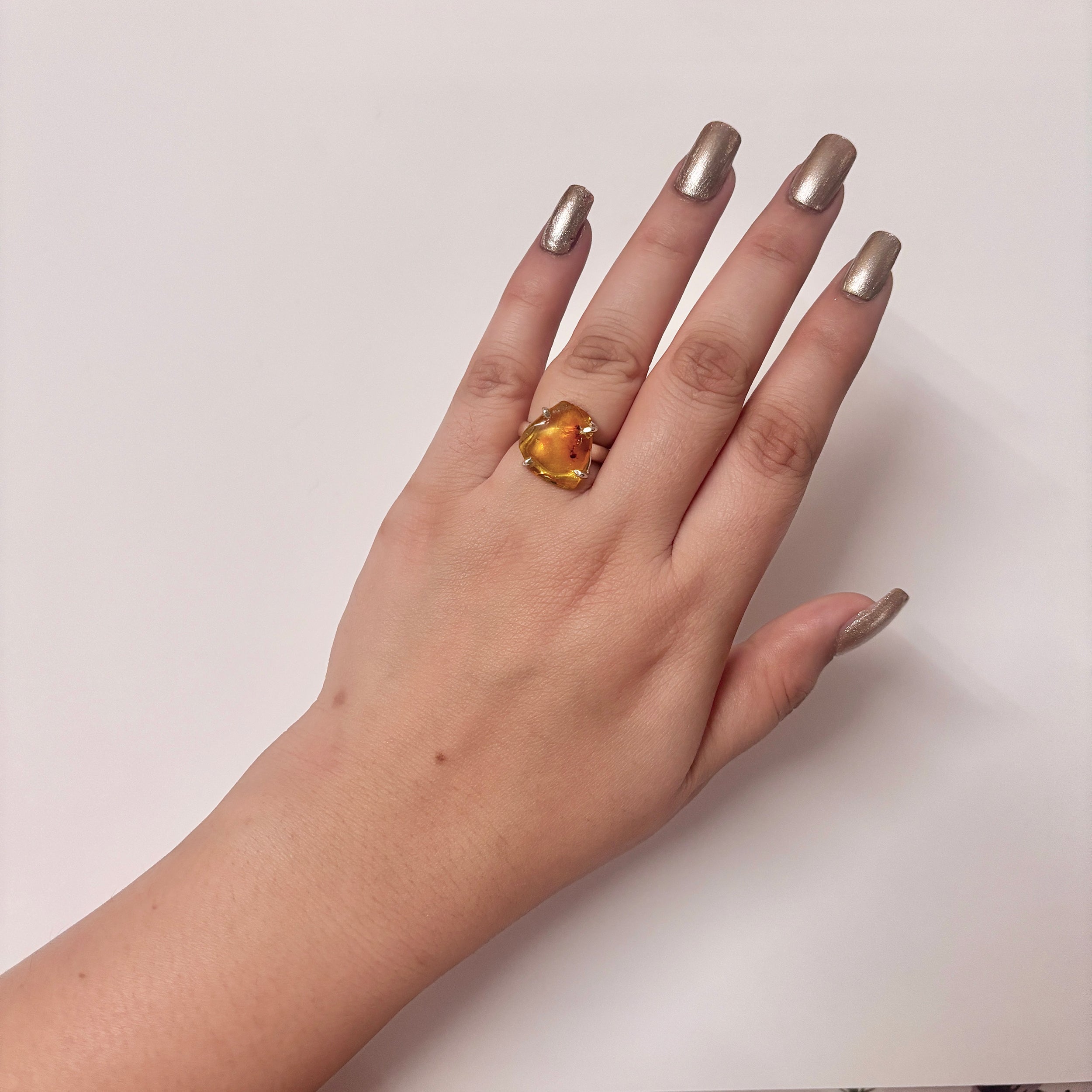 Amber Ring-(AMB-2-13)