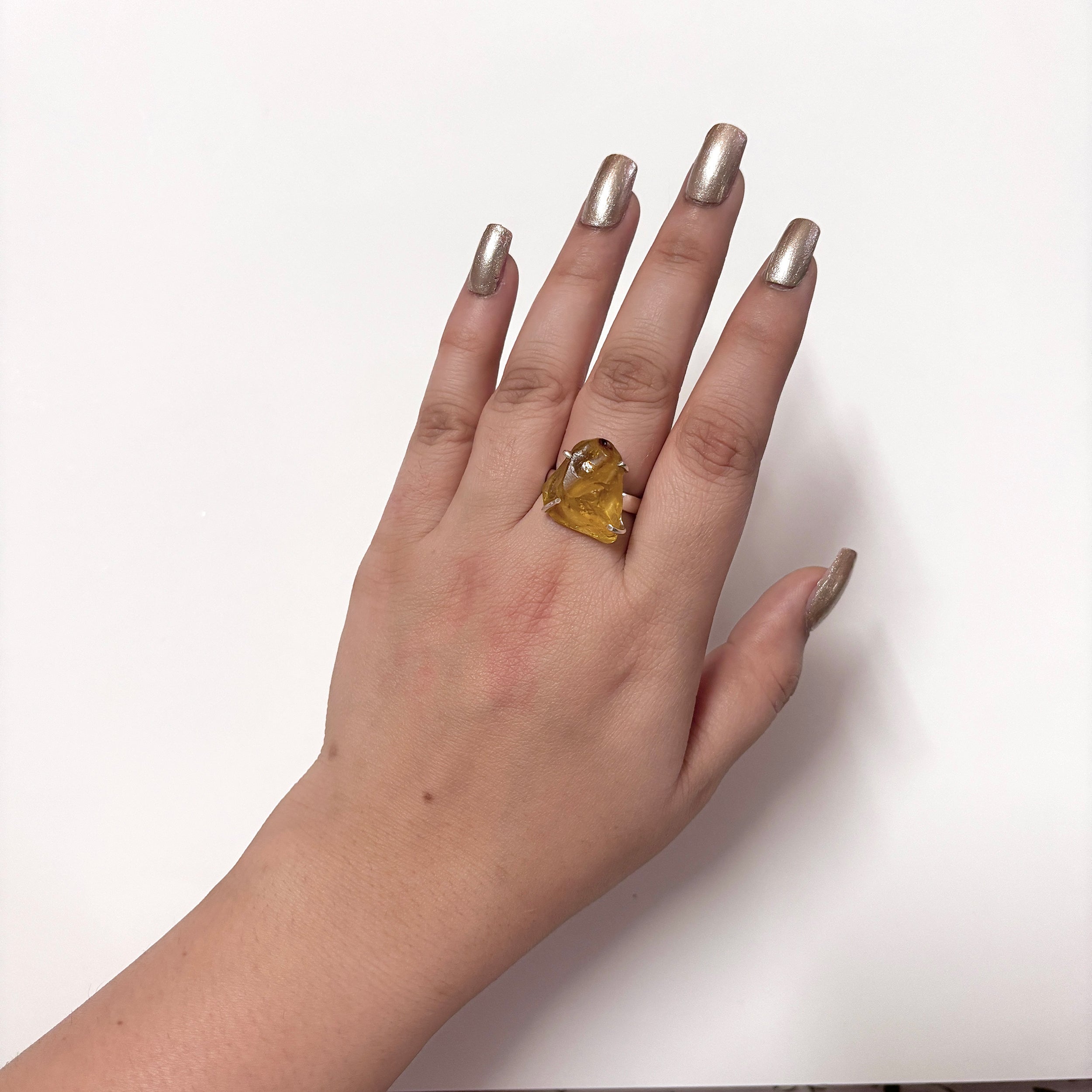 Amber Ring-(AMB-2-14)