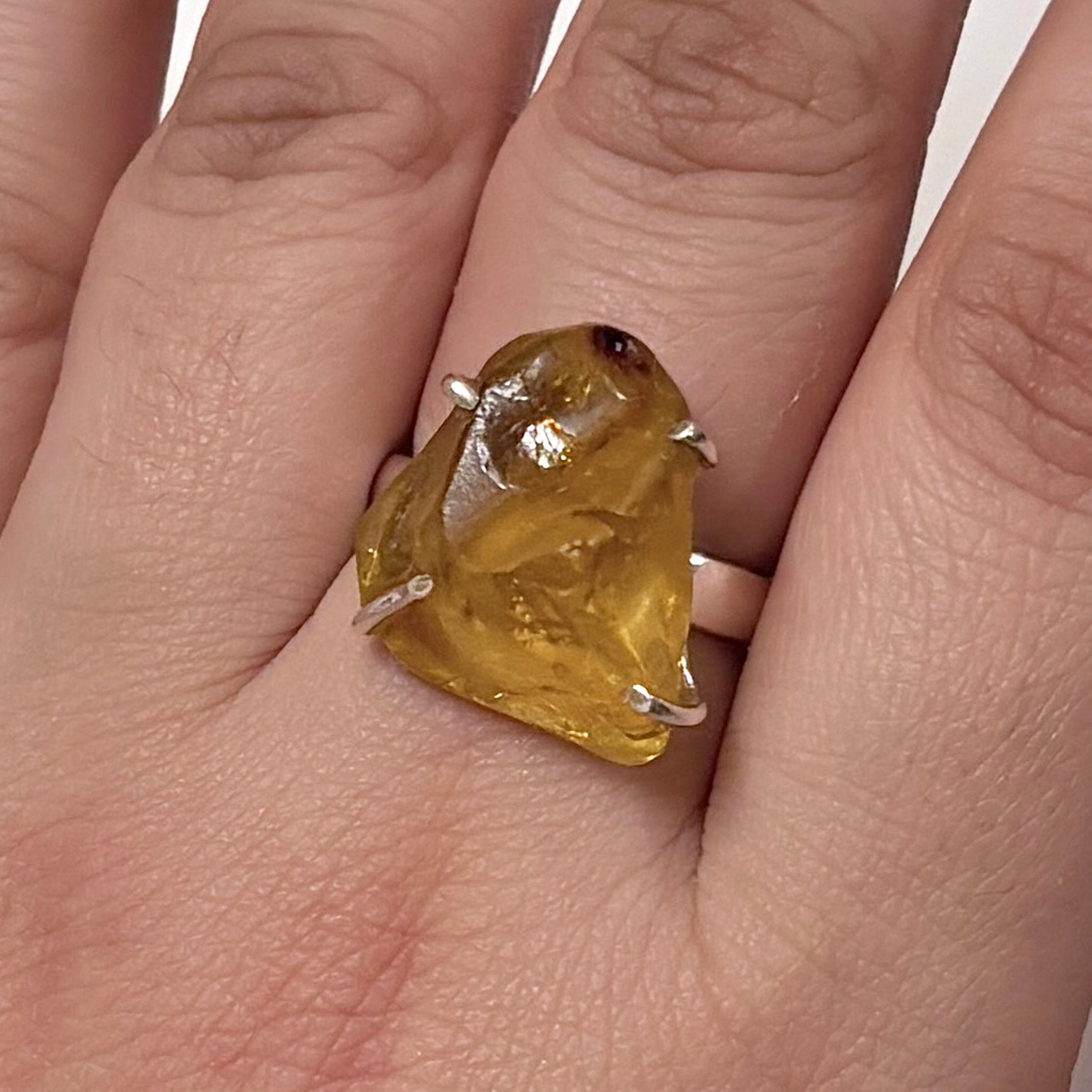 Amber Ring-(AMB-2-14)