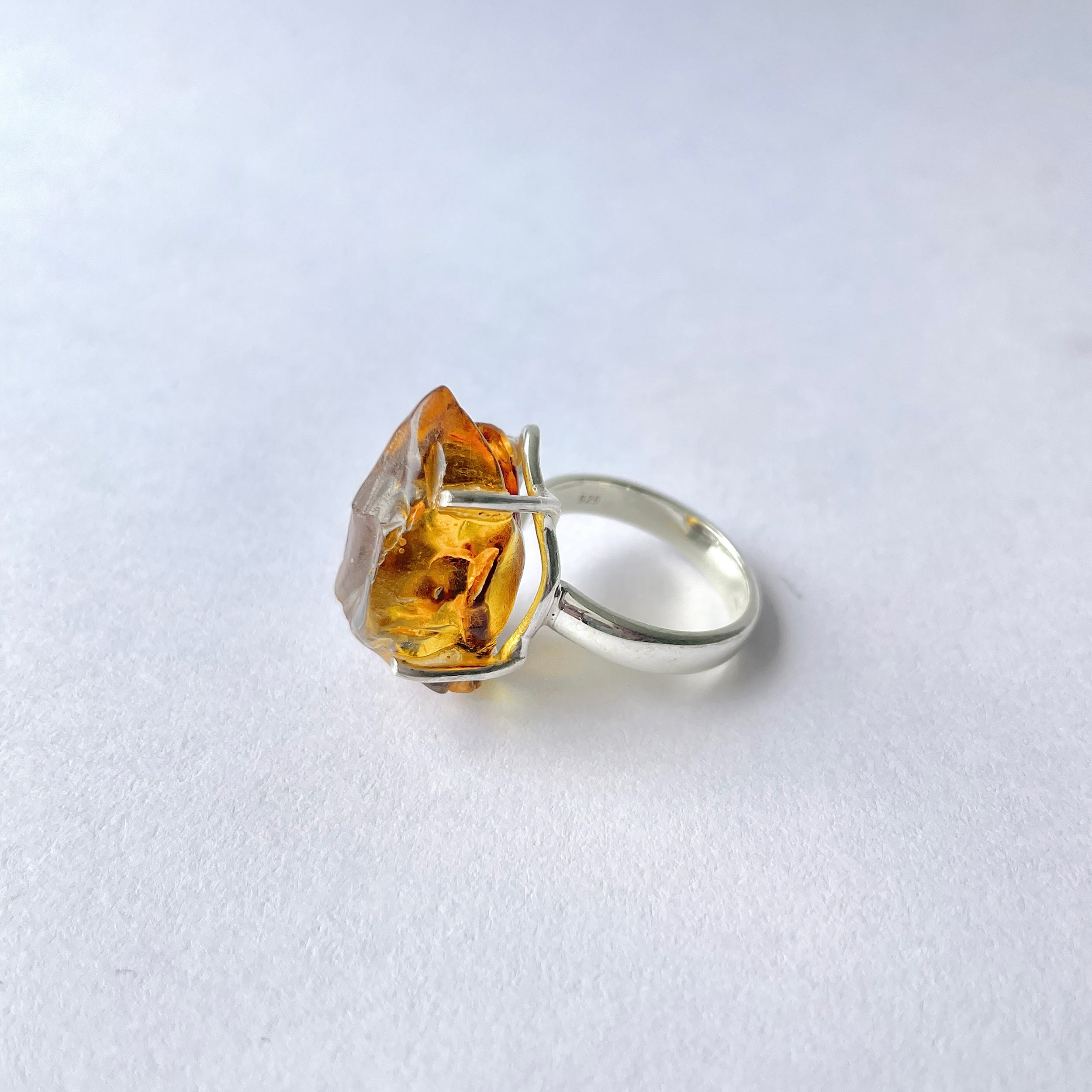 Amber Ring-(AMB-2-14)