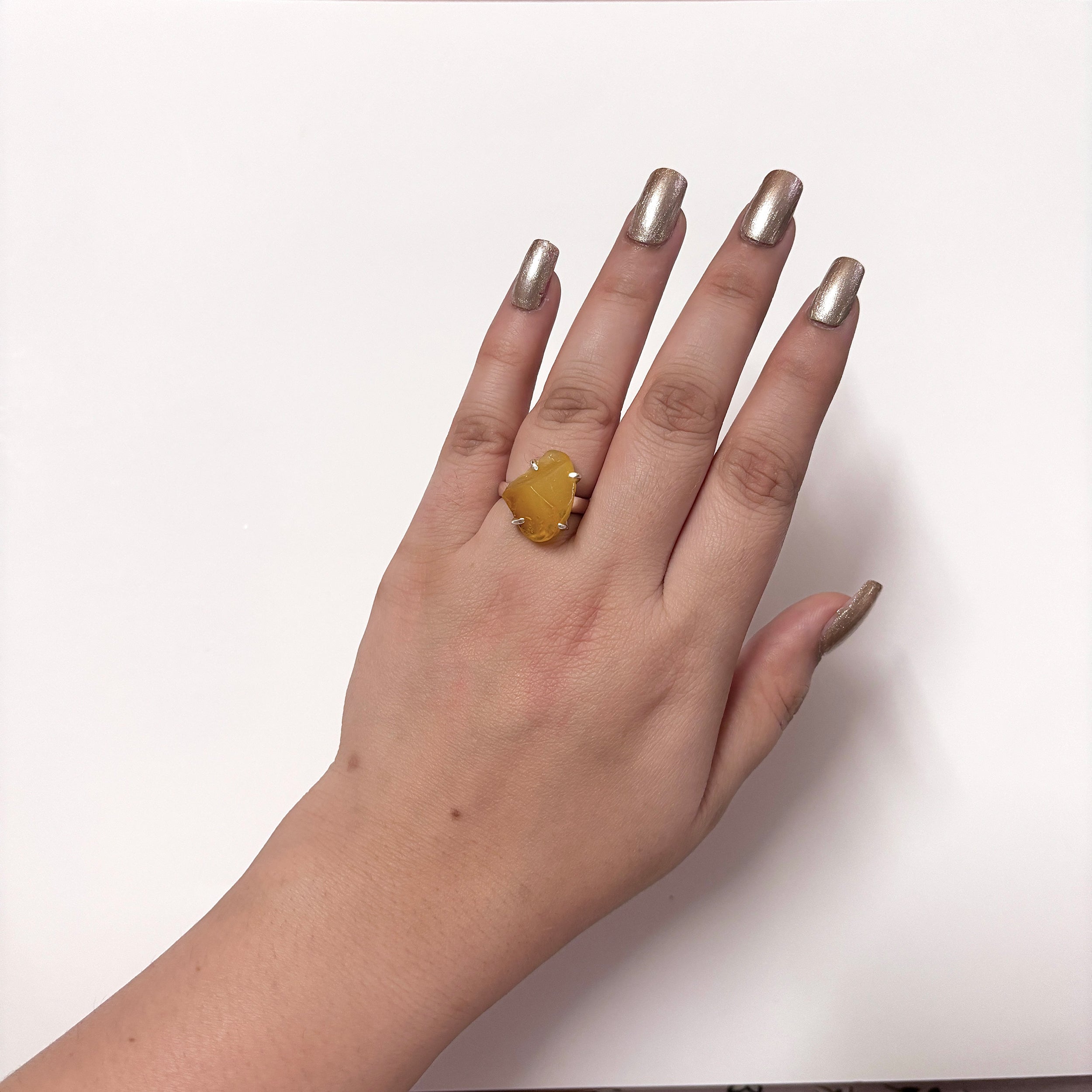Amber Ring-(AMB-2-15)
