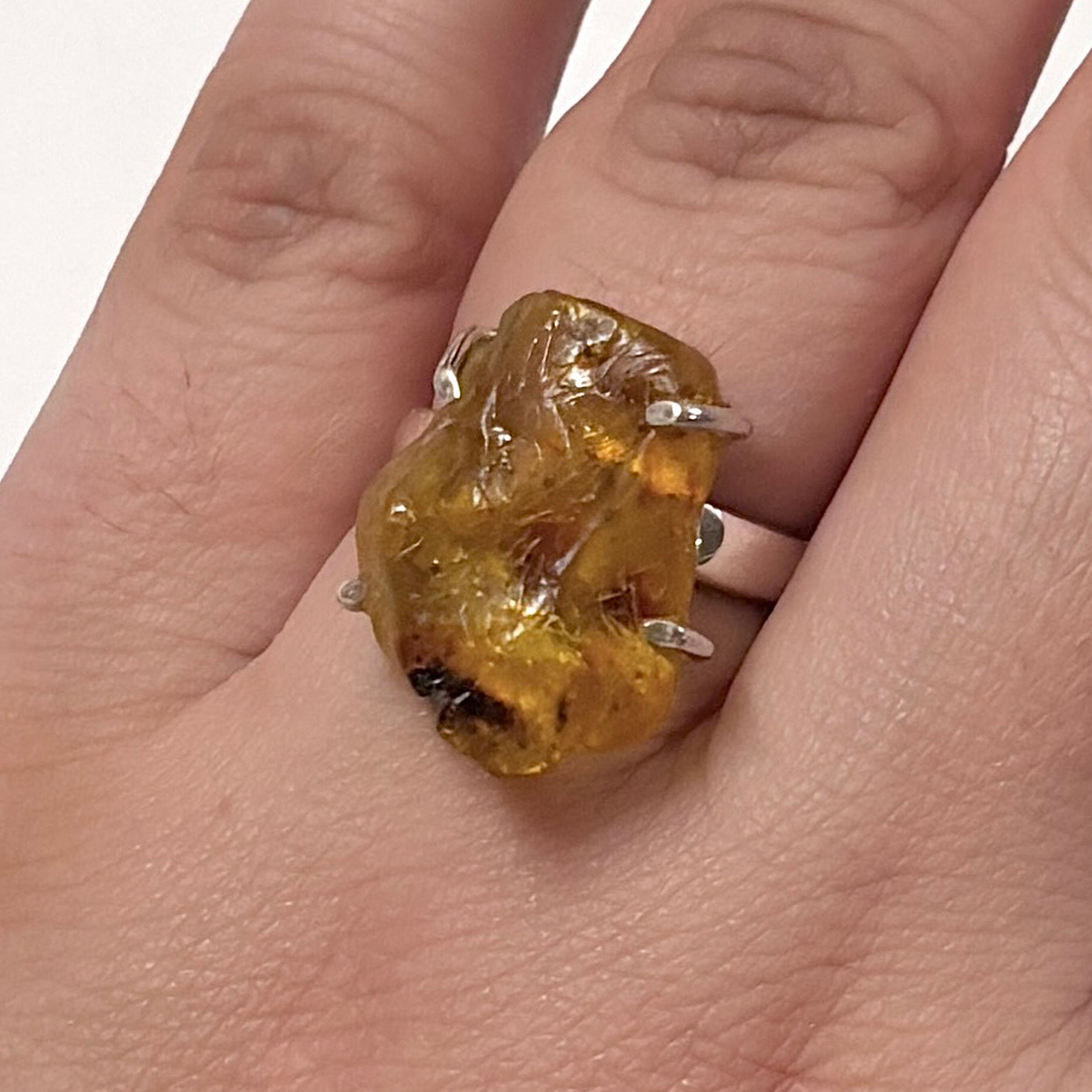 Amber Ring-(AMB-2-16)