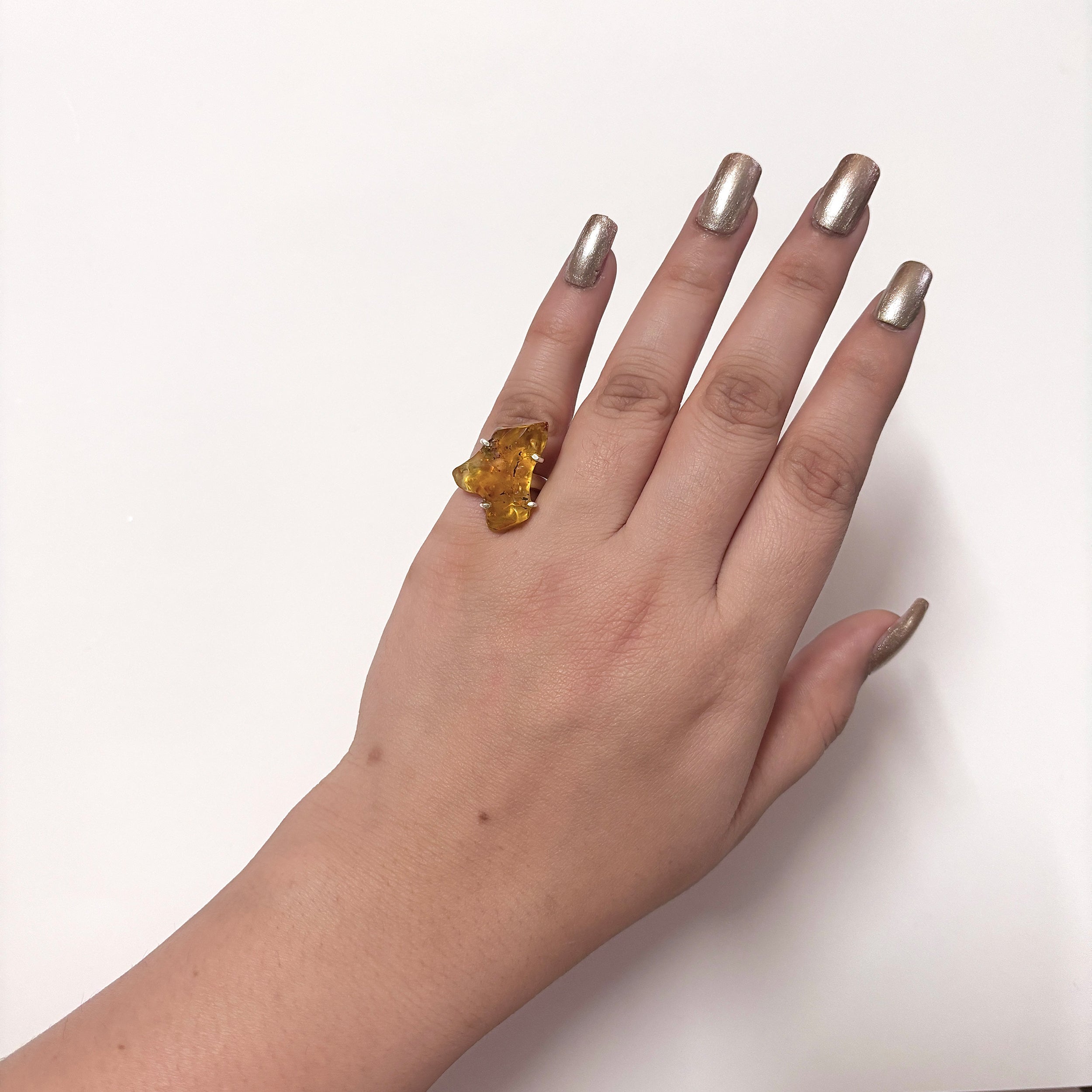 Amber Ring-(AMB-2-18)