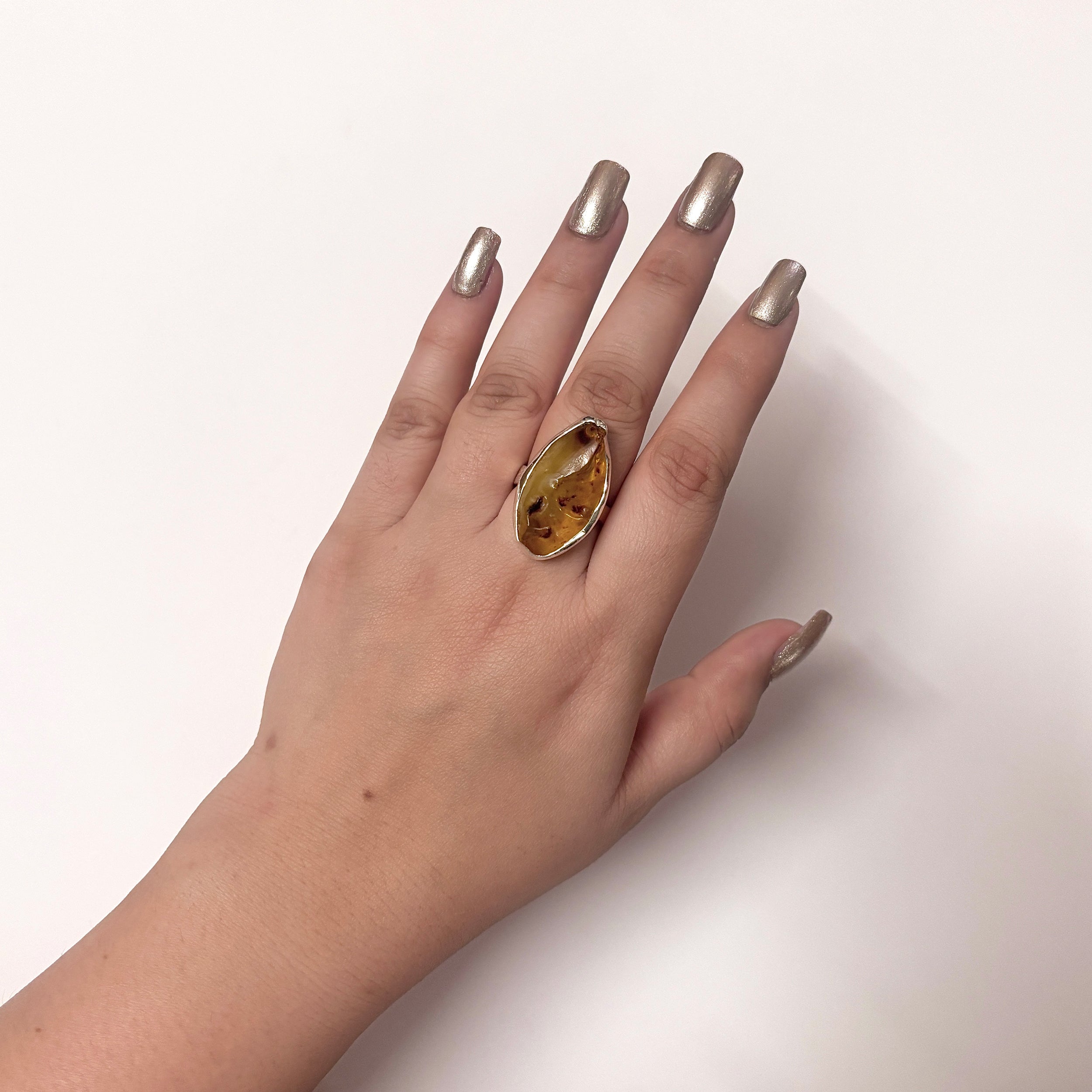 Amber Ring-(AMB-2-20)