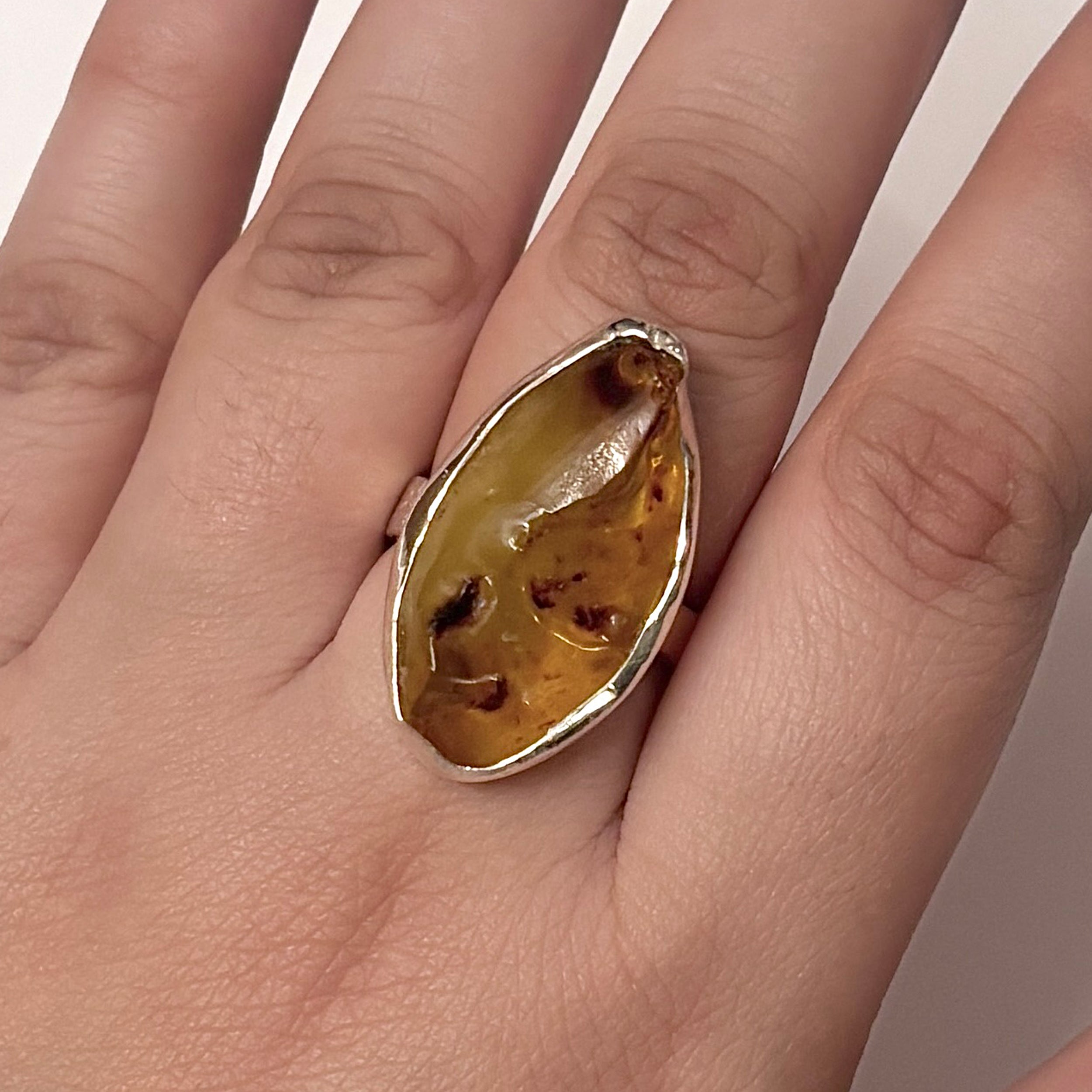 Amber Ring-(AMB-2-20)