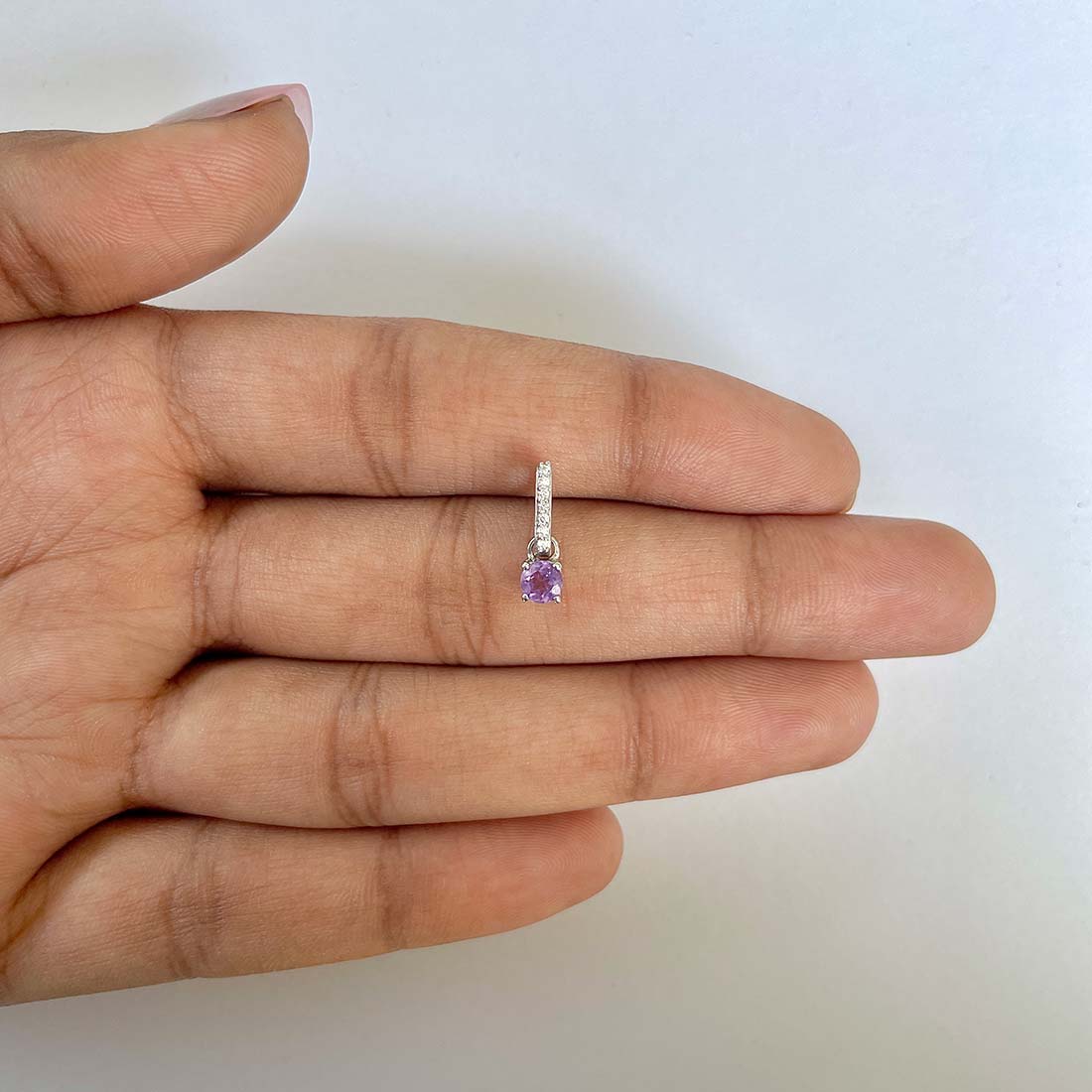 Amethyst Pendant-(AMT-RDP-1166)