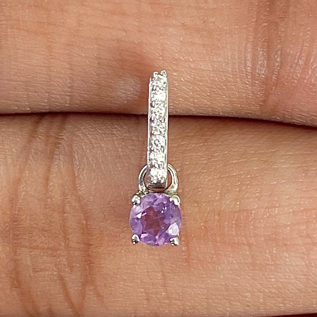 Amethyst Pendant-(AMT-RDP-1166)