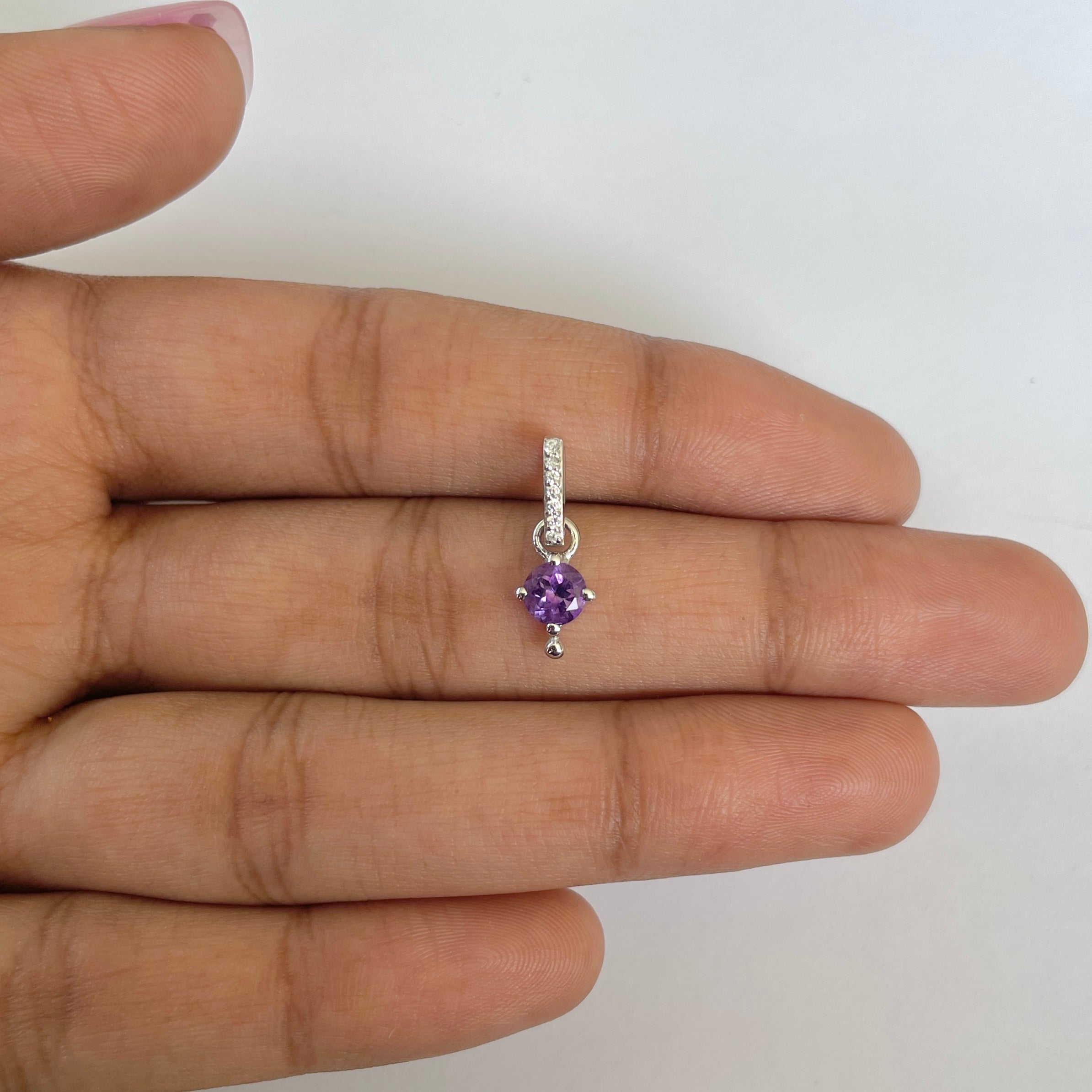 Amethyst Pendant-(AMT-RDP-399)