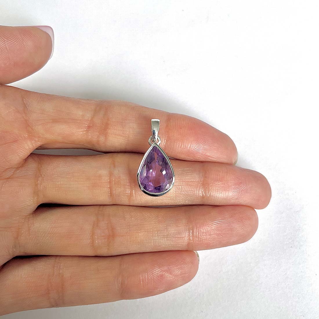 Amethyst Pendant-(AMT-RDP-463)