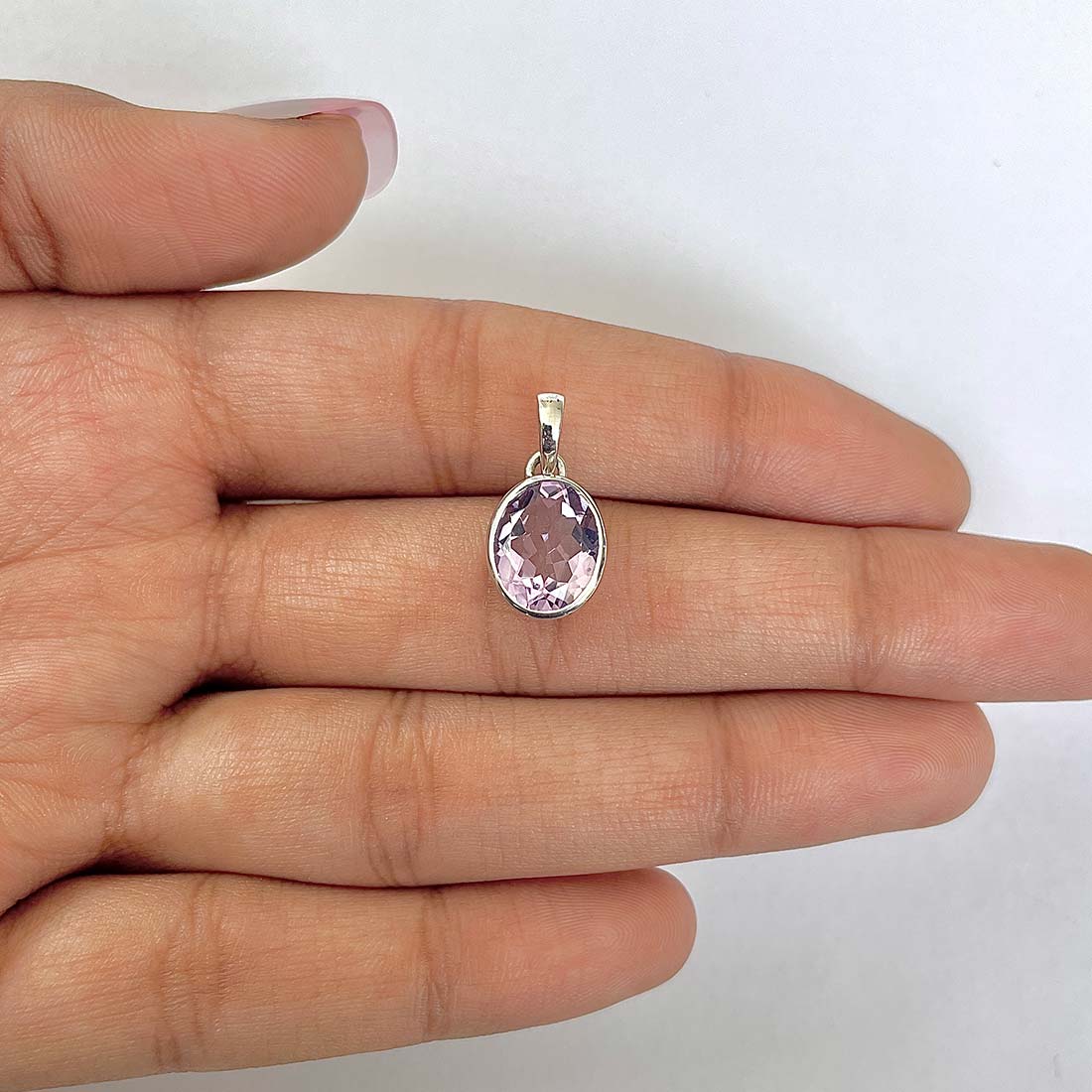 Amethyst Pendant-(AMT-RDP-466)