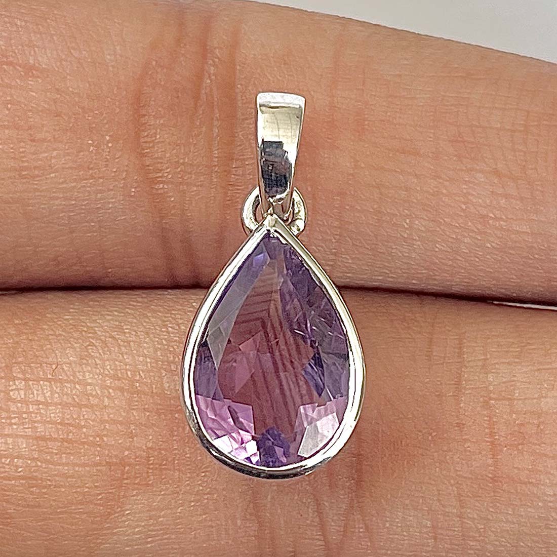 Amethyst Pendant-(AMT-RDP-470)