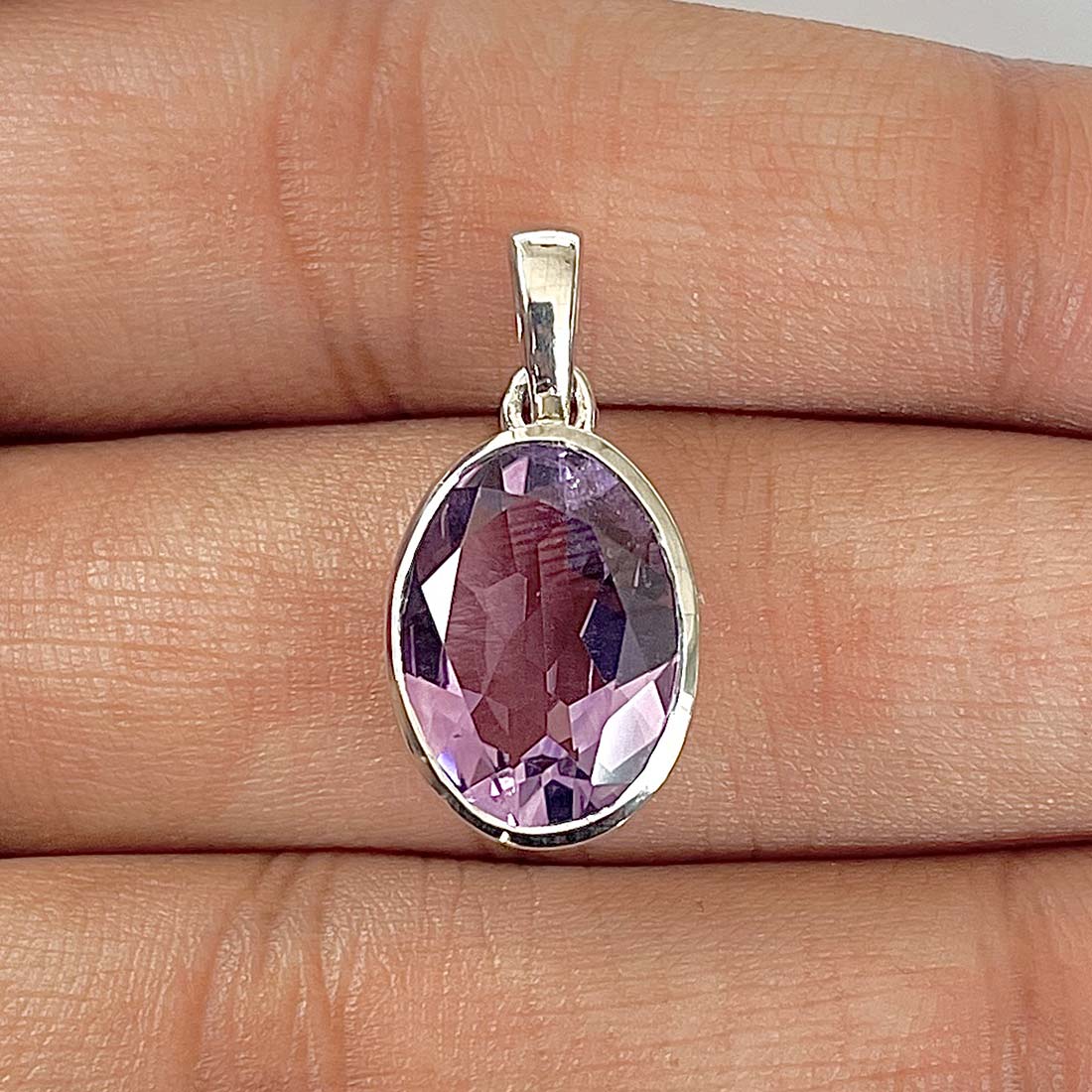 Amethyst Pendant-(AMT-RDP-471)