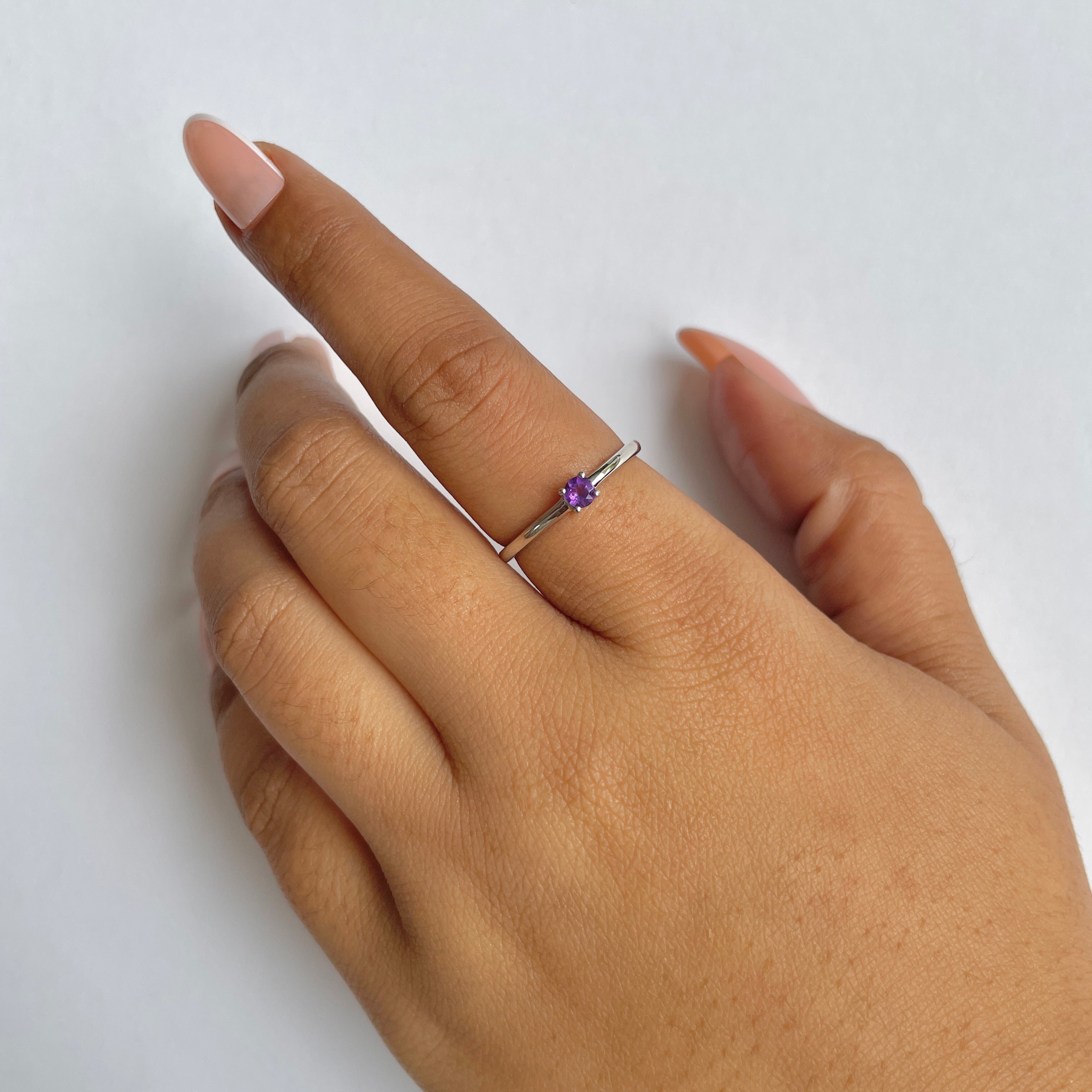 Amethyst Ring-(AMT-RDR-2460.)