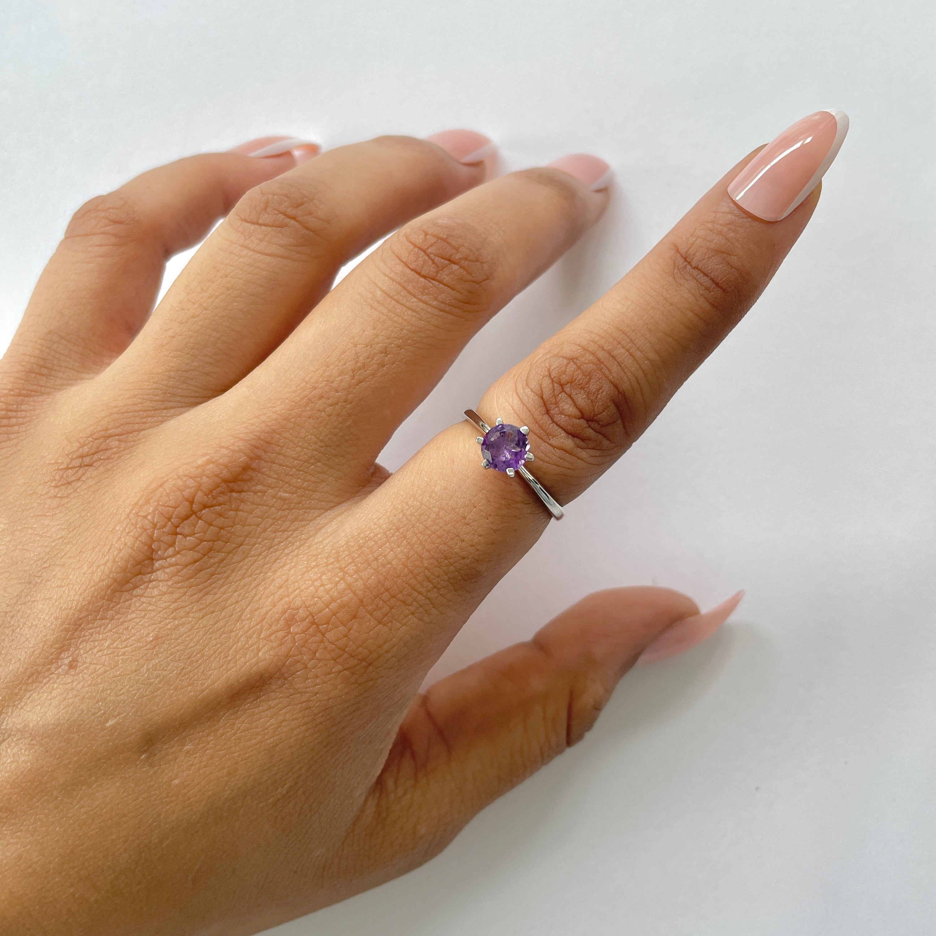 Amethyst Ring-(AMT-RDR-2463.)
