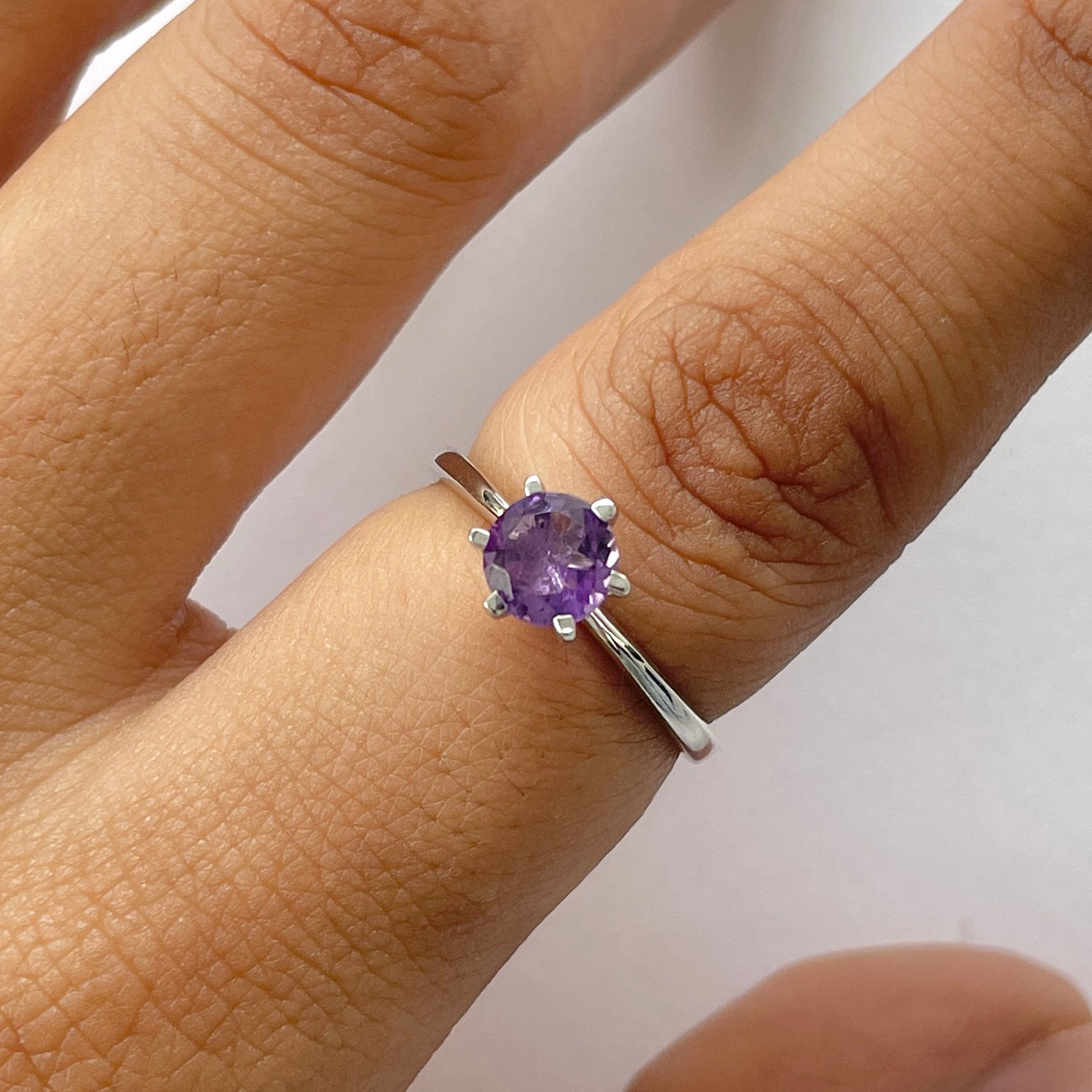 Amethyst Ring-(AMT-RDR-2463.)