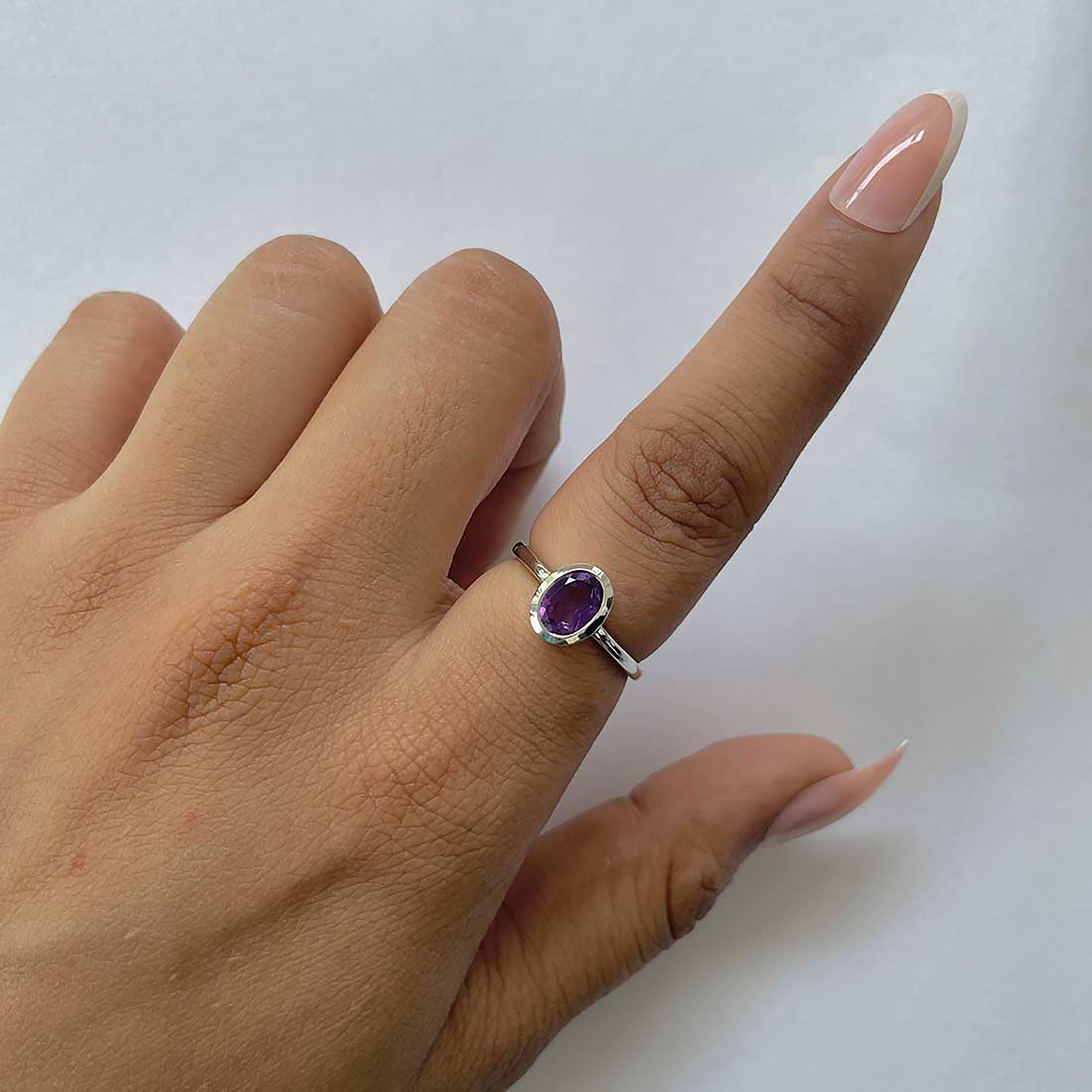 Amethyst Ring-(AMT-RDR-248.)