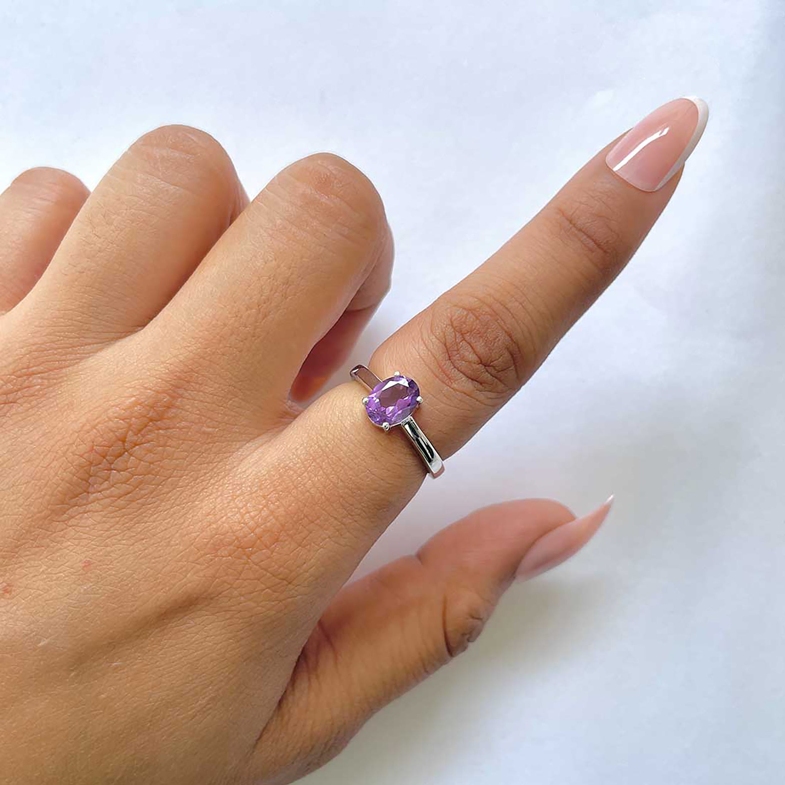Amethyst Ring-(AMT-RDR-249.)