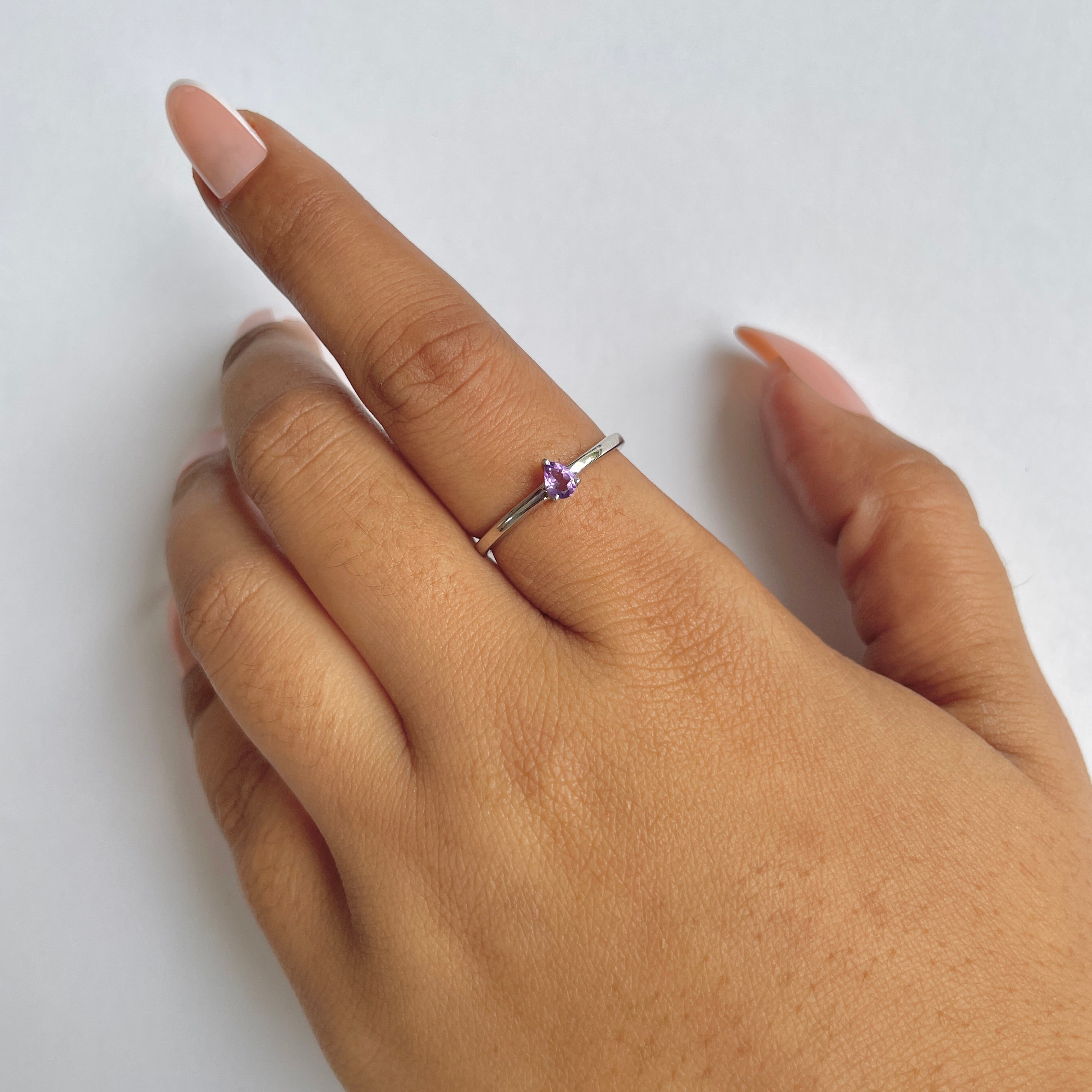 Amethyst Ring-(AMT-RDR-2510.)