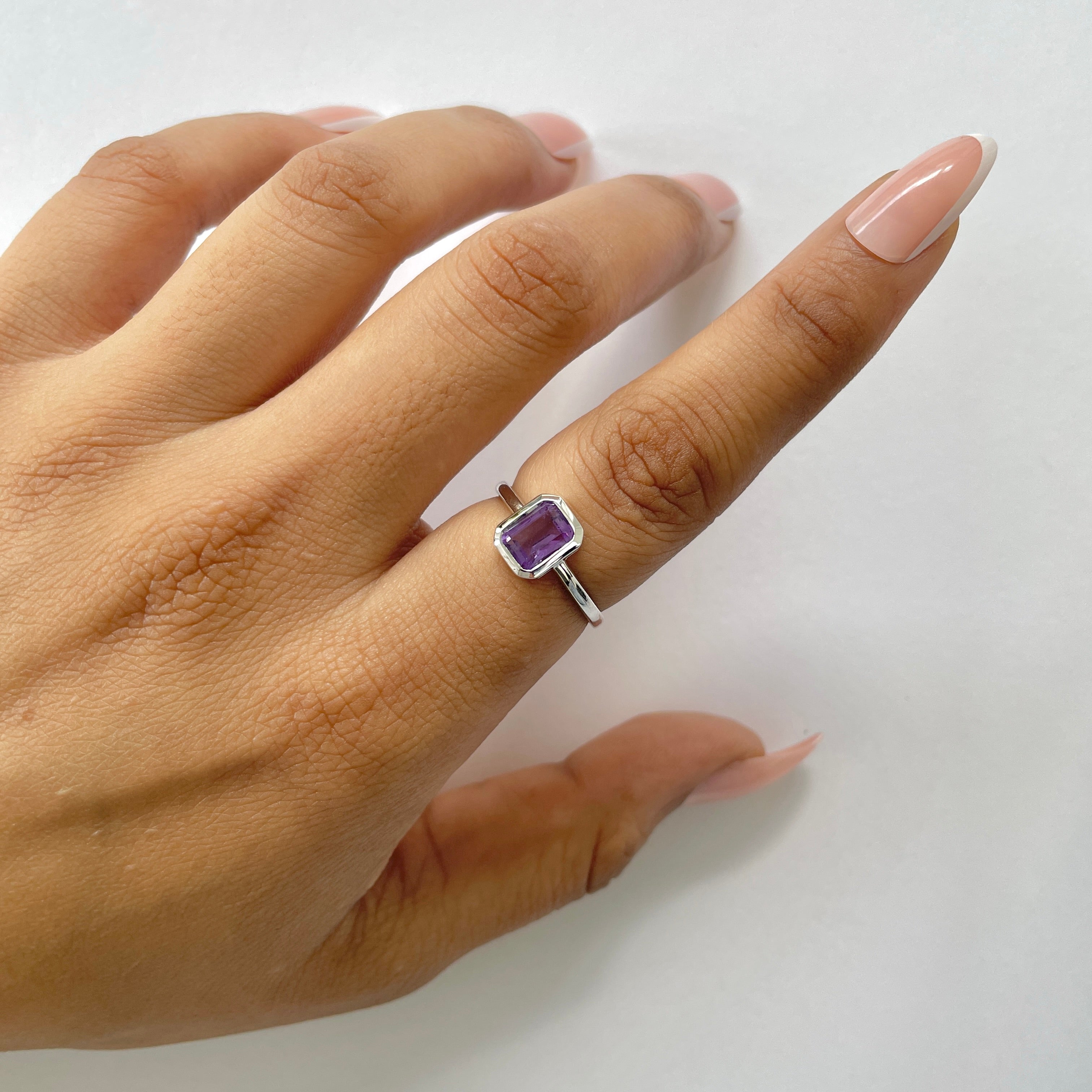 Amethyst Ring-(AMT-RDR-2765.)