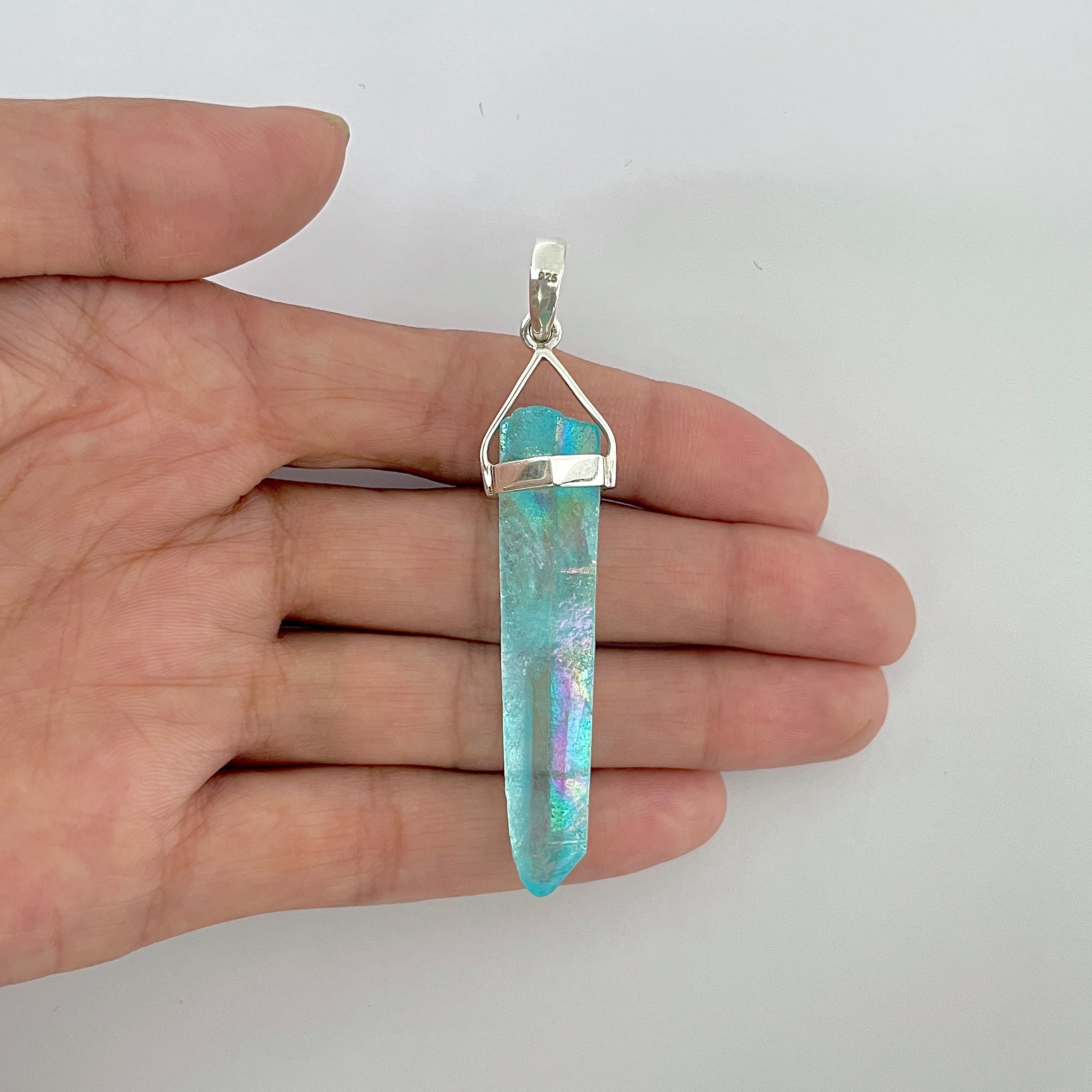 Aqua Aura Pendant-(AQA-1-12)