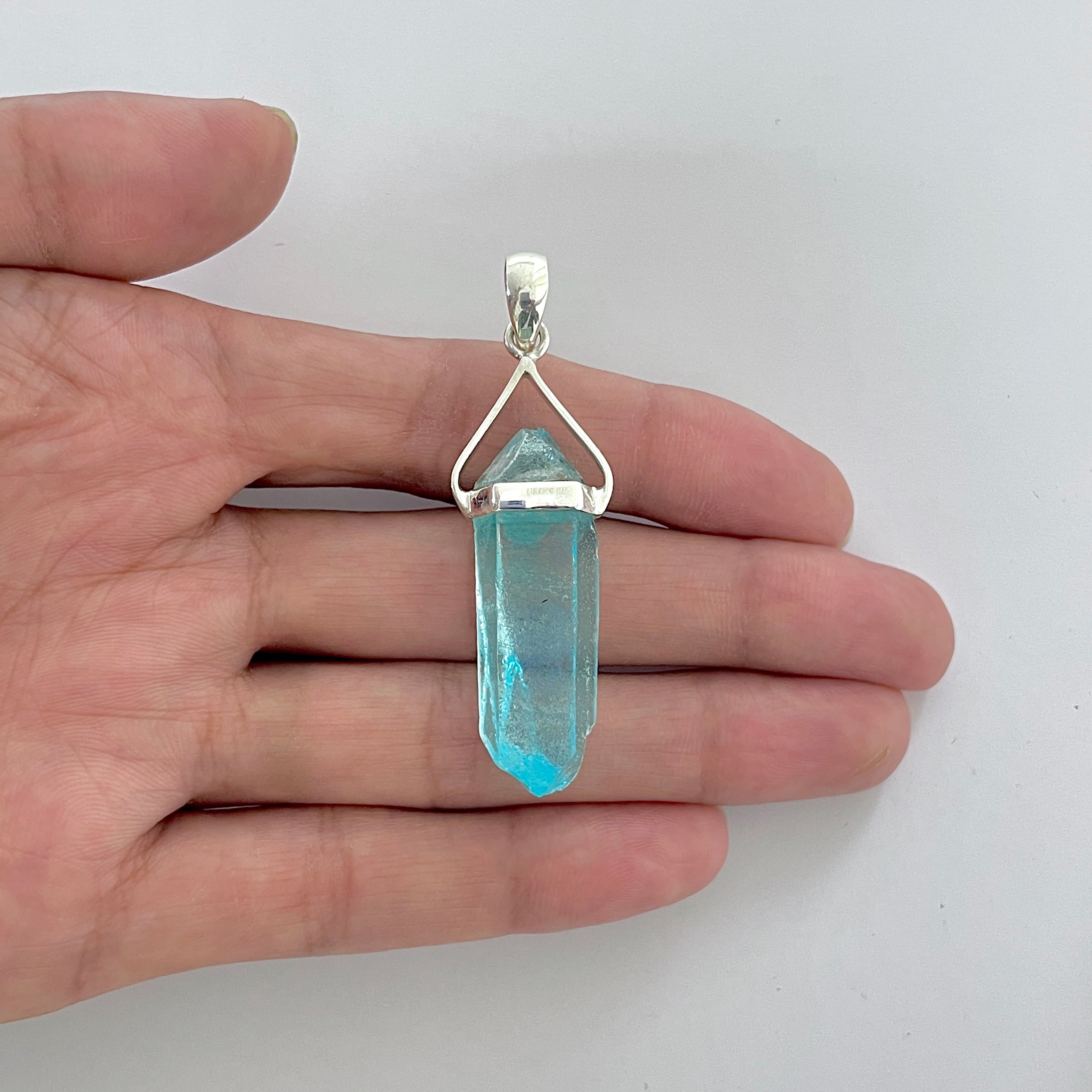 Aqua Aura Pendant-(AQA-1-13)