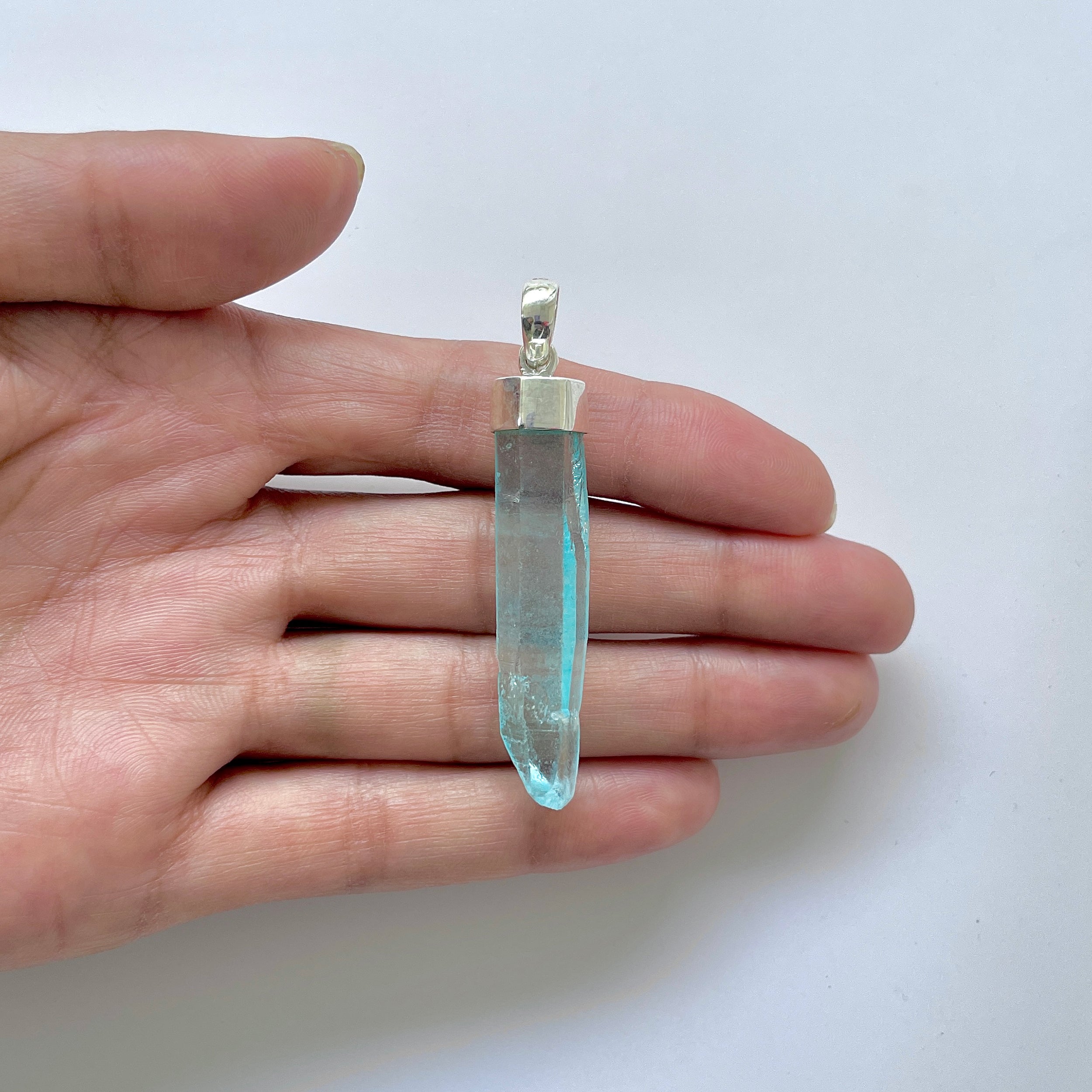 Aqua Aura Pendant-(AQA-1-17)