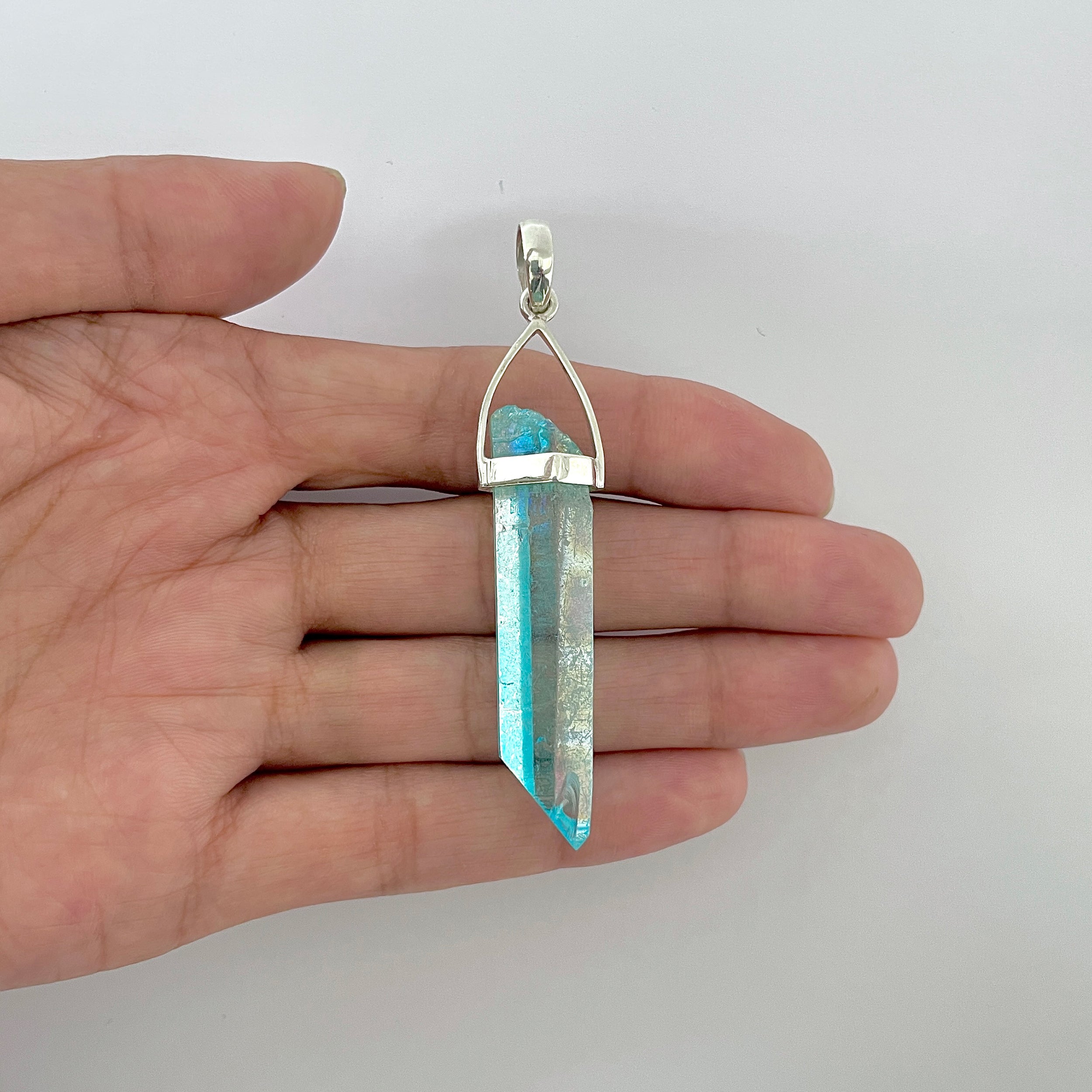 Aqua Aura Pendant-(AQA-1-2)