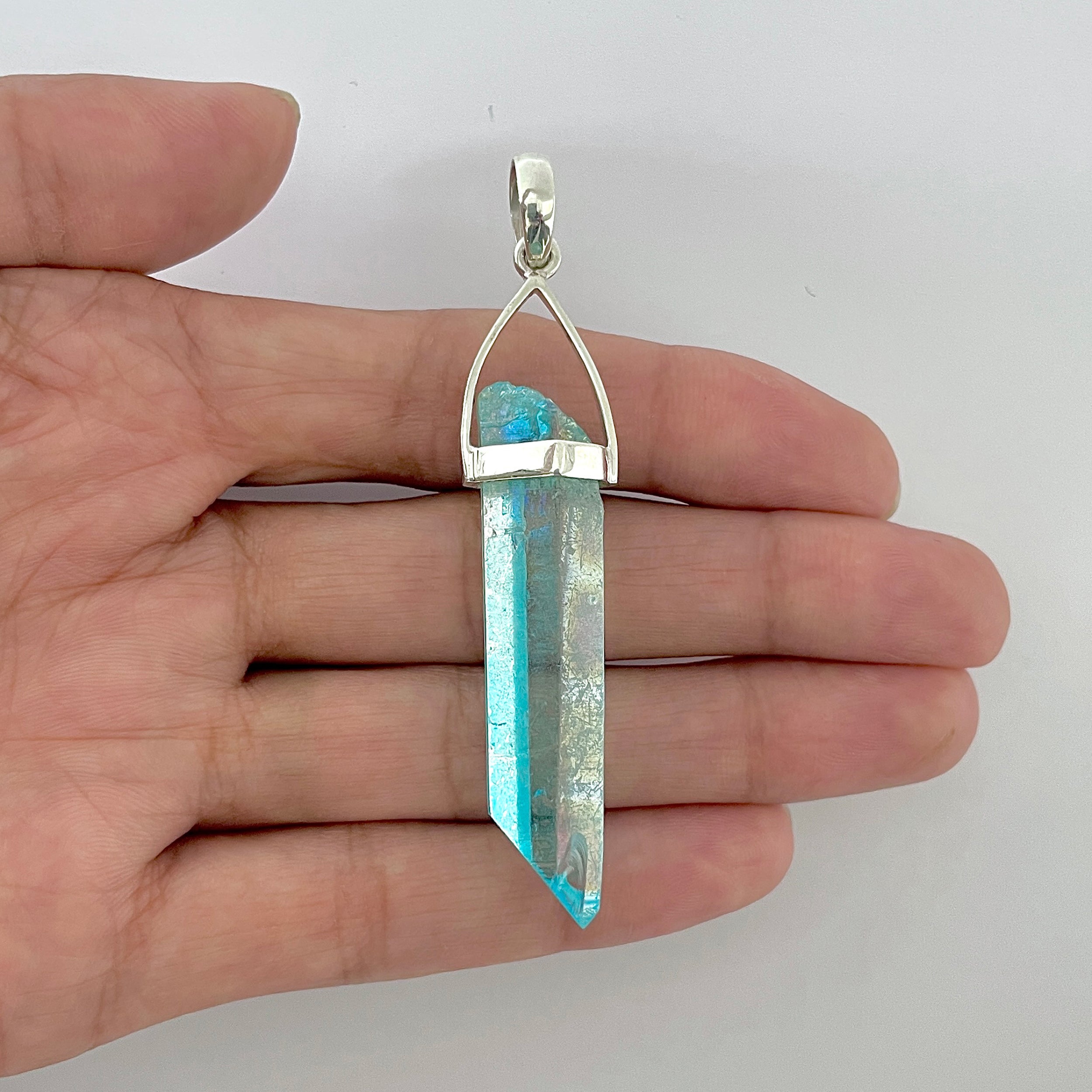 Aqua Aura Pendant-(AQA-1-2)
