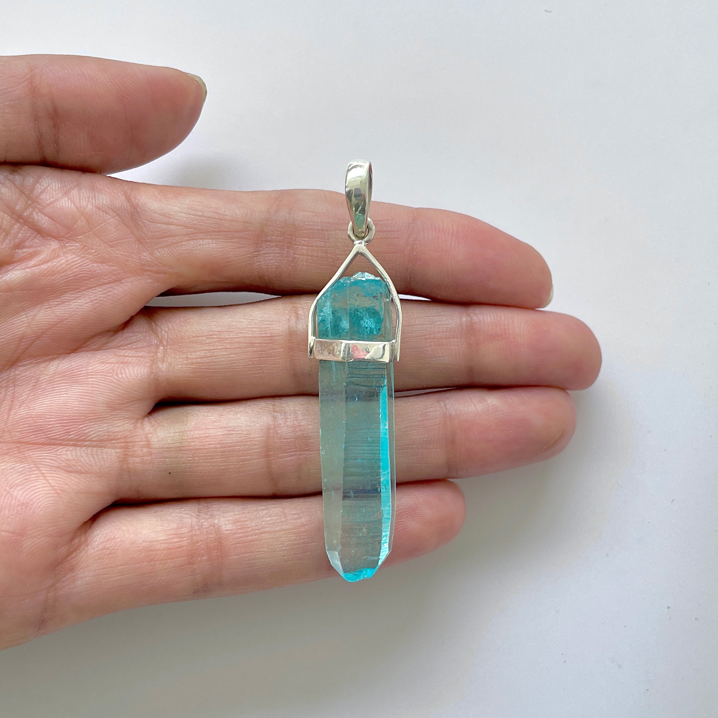 Aqua Aura Pendant-(AQA-1-20)