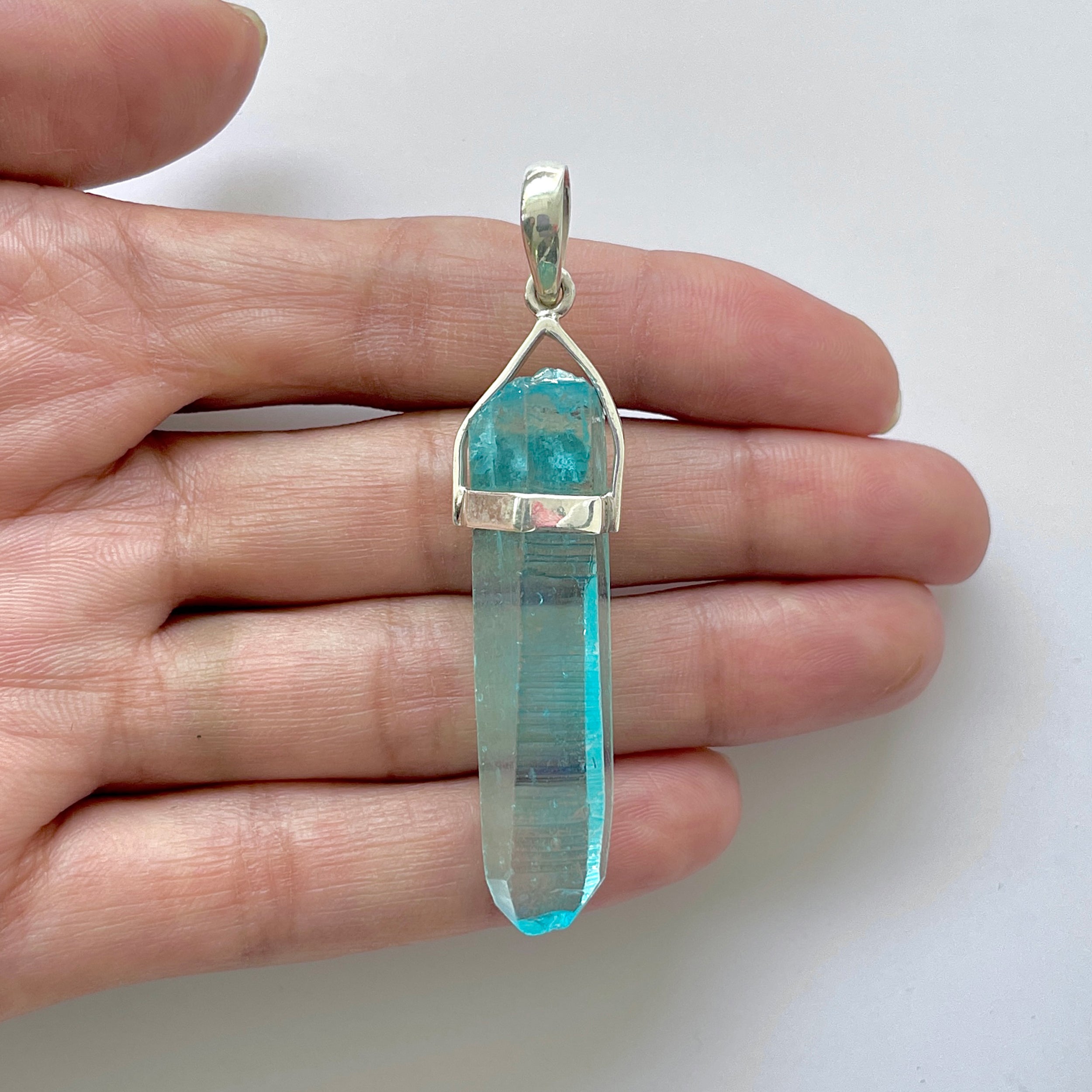 Aqua Aura Pendant-(AQA-1-20)